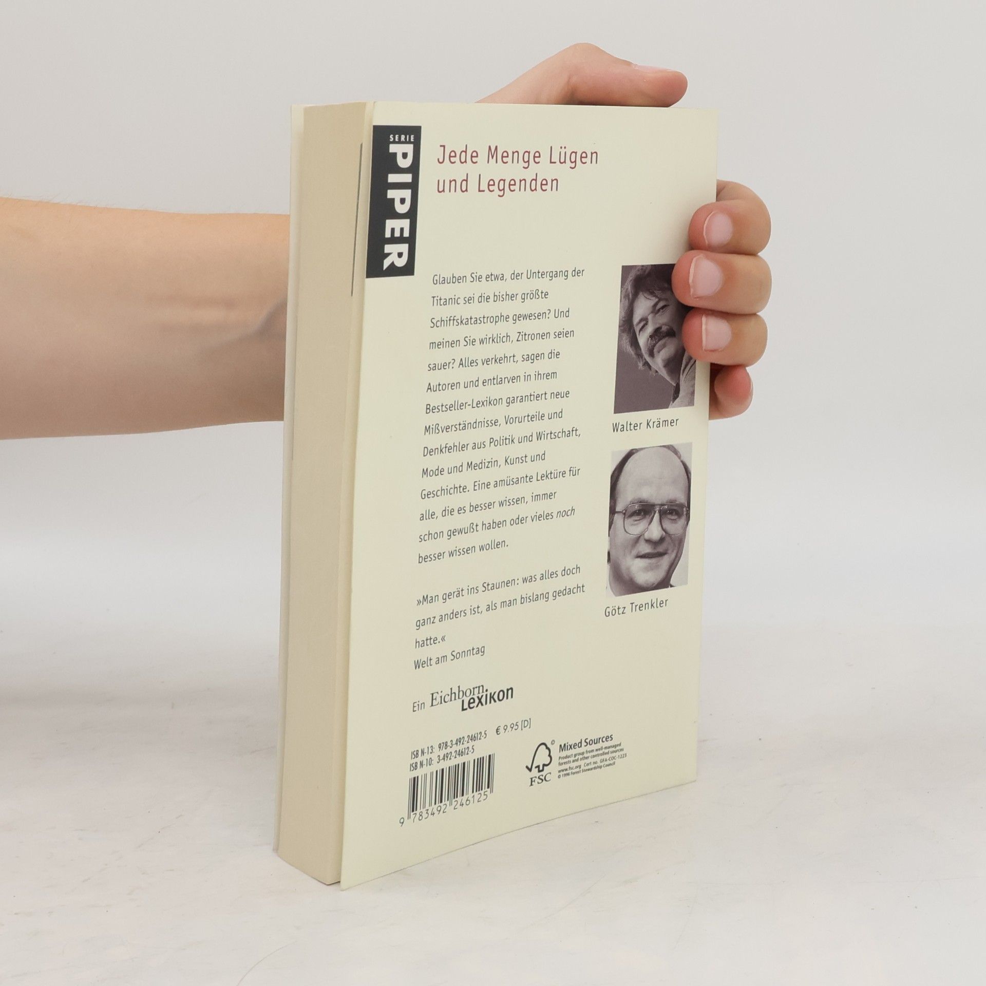 Walter Krämer Das neue Lexikon der populären Irrtümer