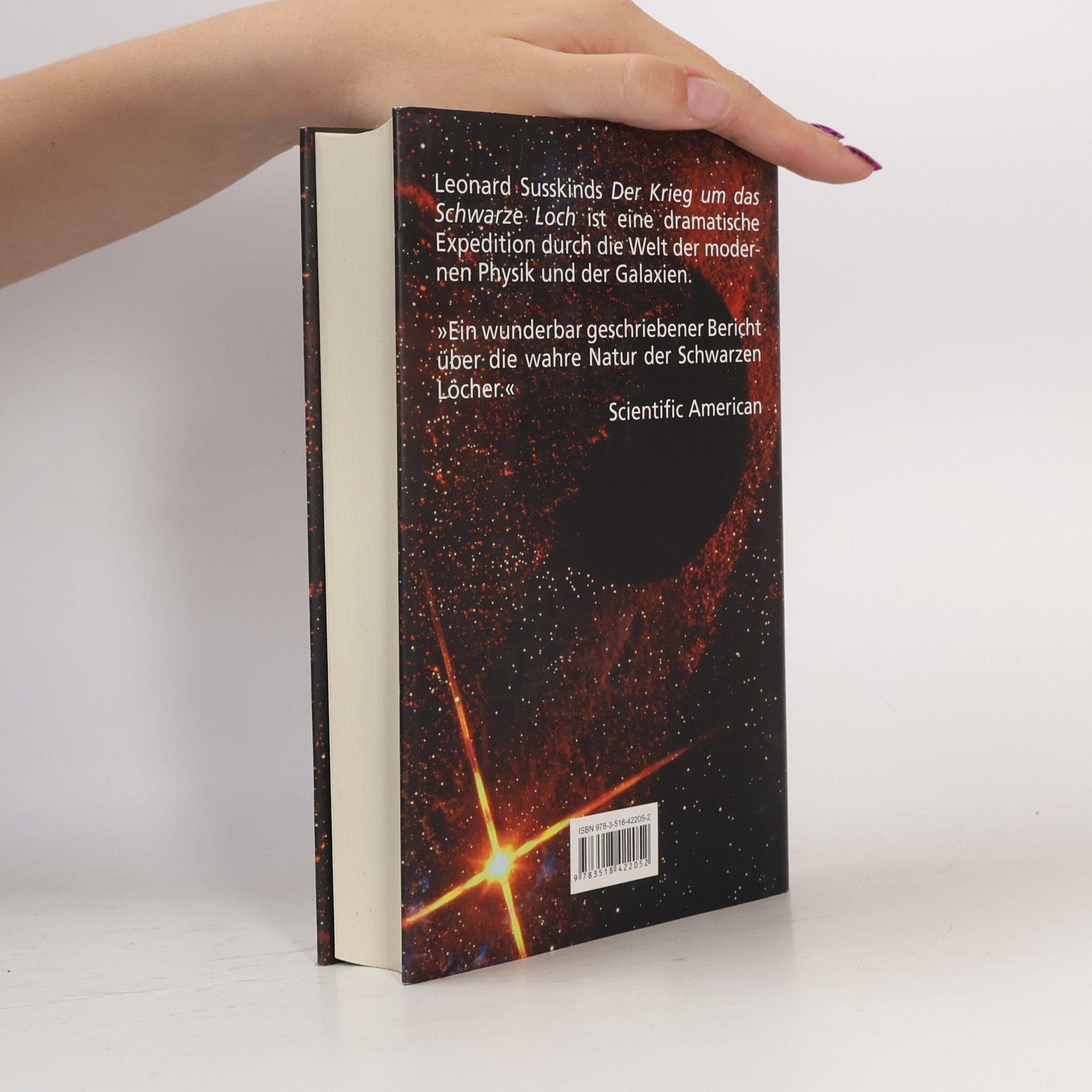 Leonard Susskind Der Krieg um das Schwarze Loch