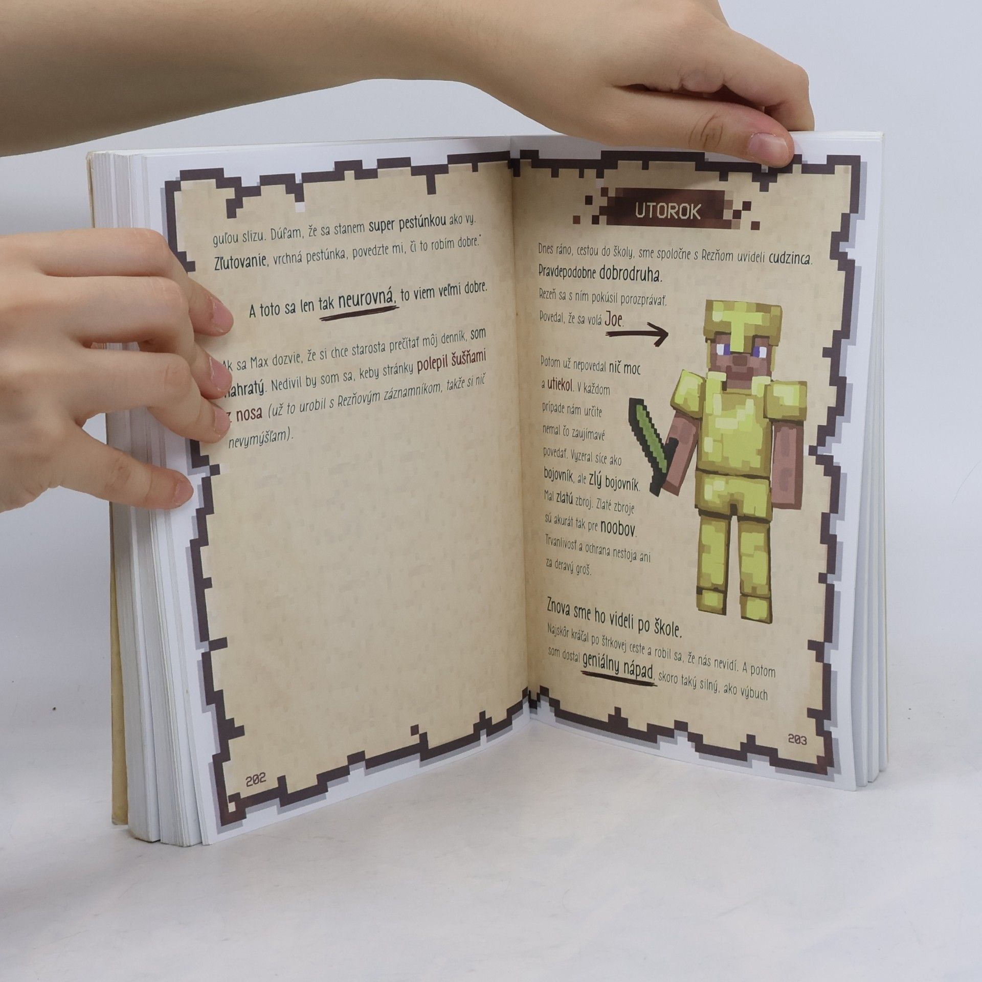 Collectif d'auteurs Denník malého minecrafťáka