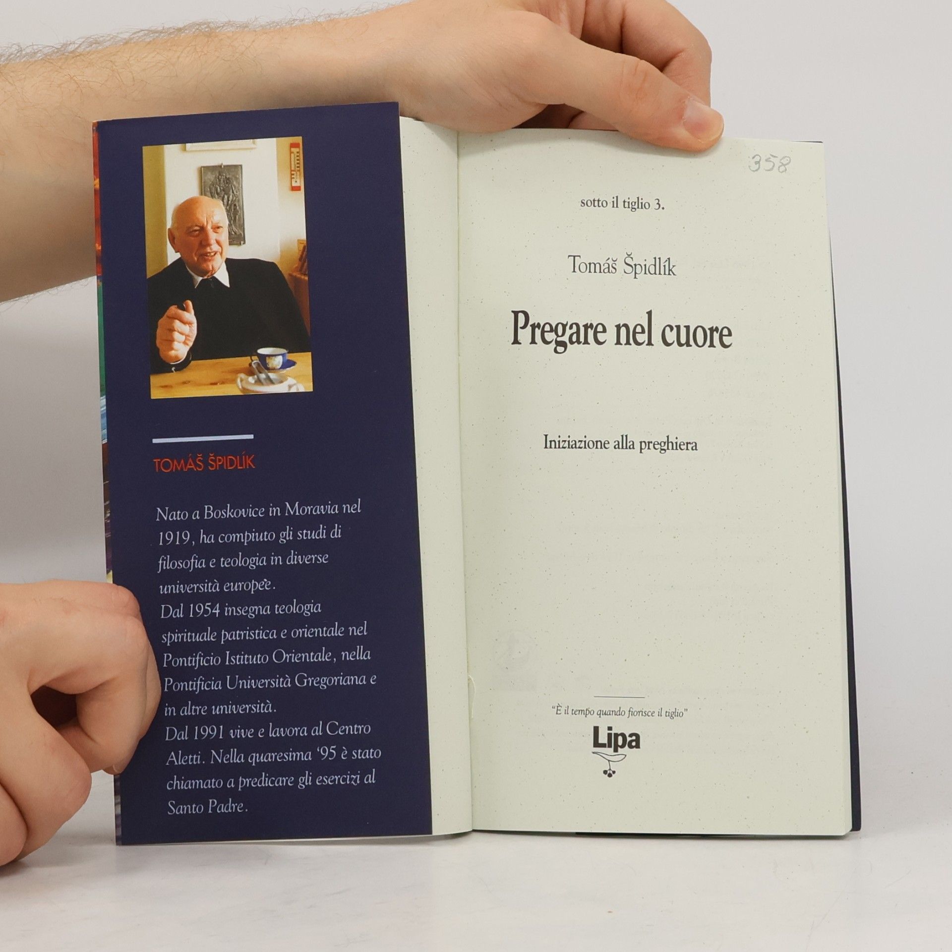 Tomáš Špidlík Cardinale Pregare nel cuore. Iniziazione alla preghiera