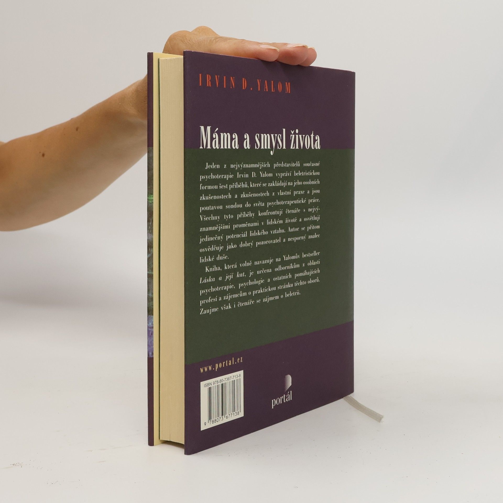 Irvin D. Yalom Máma a smysl života