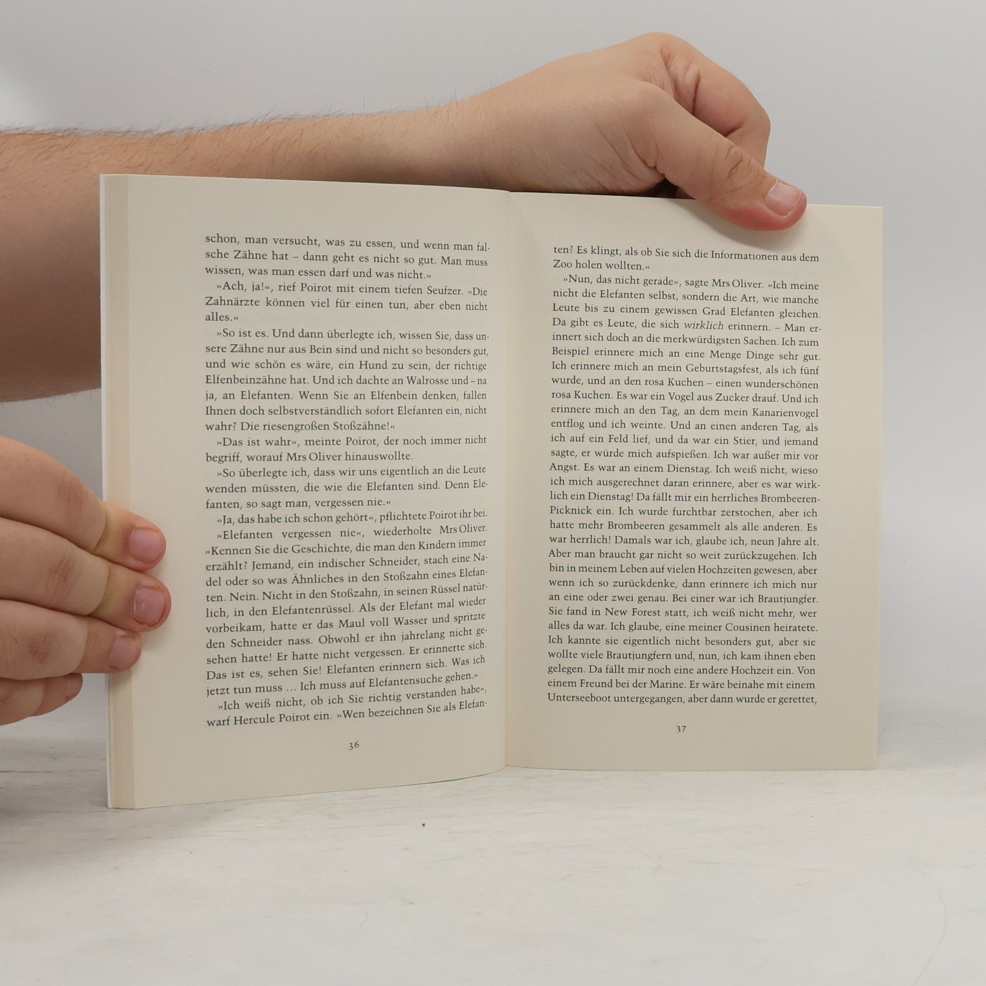 Agatha Christie Elefanten vergessen nie