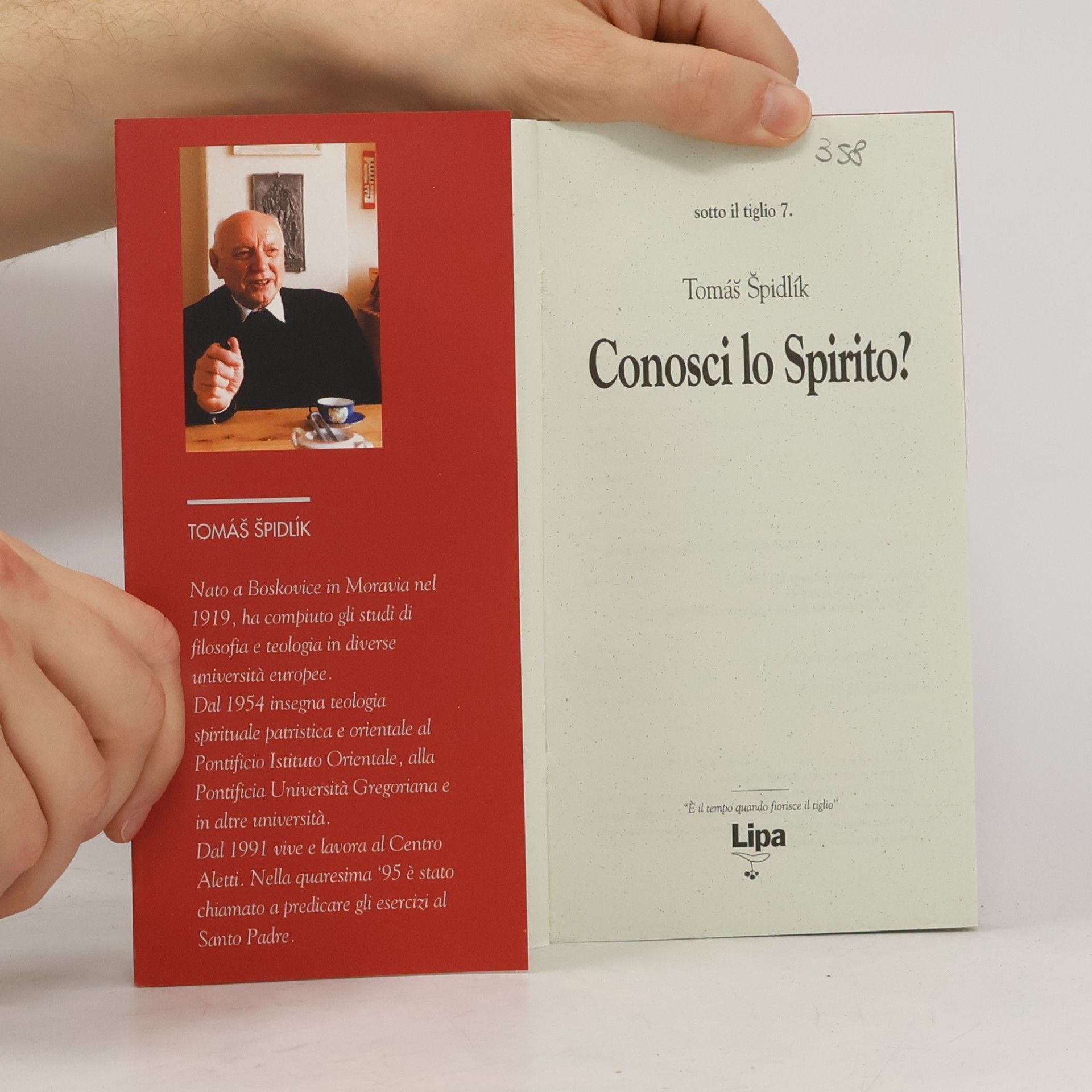 Tomáš Špidlík Sotto il tiglio - 2: Strumenti per il giubileo. Conosci lo Spirito?