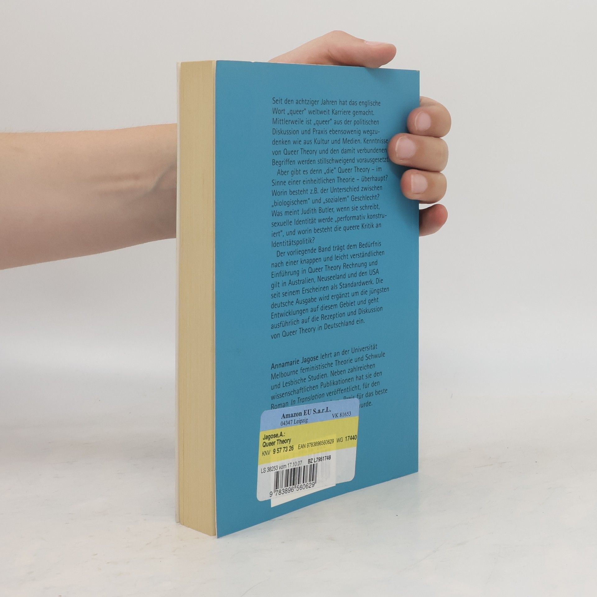 Annamarie Jagose Queer theory