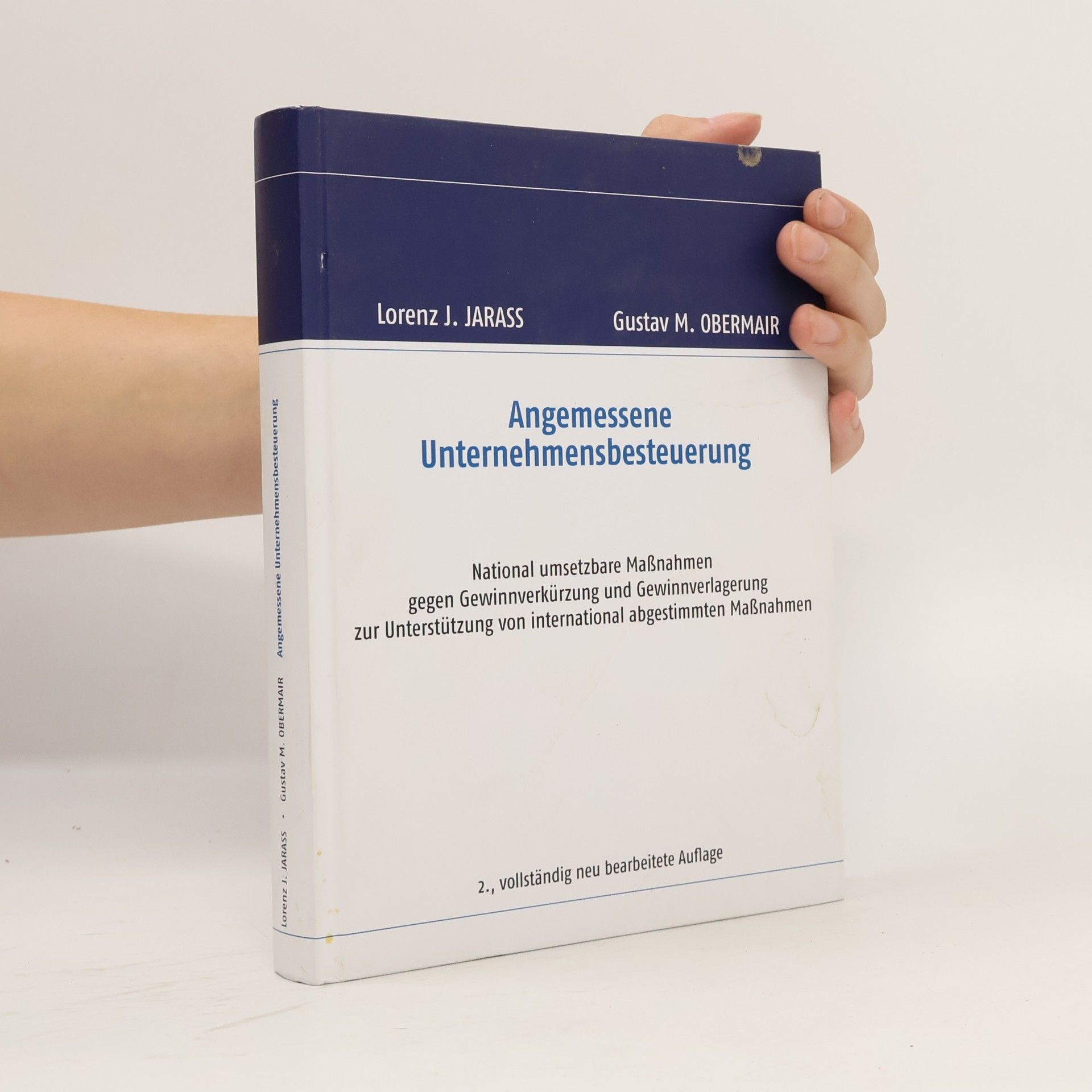 Gustav M. Obermair Angemessene Unternehmensbesteuerung