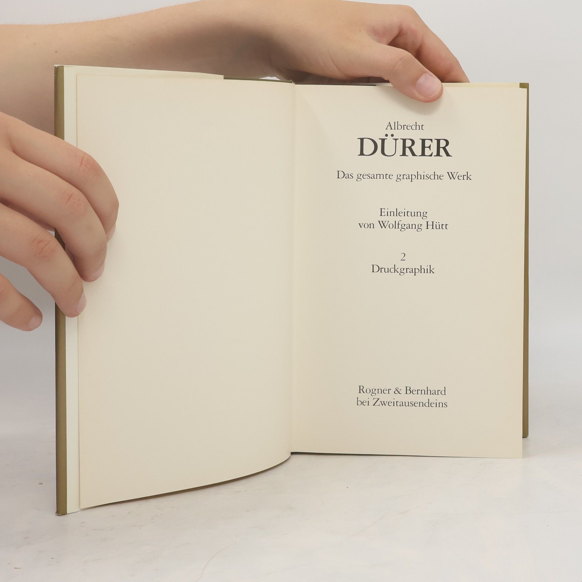 Albrecht Dürer Das gesamte graphische Werk in zwei Bänden 2