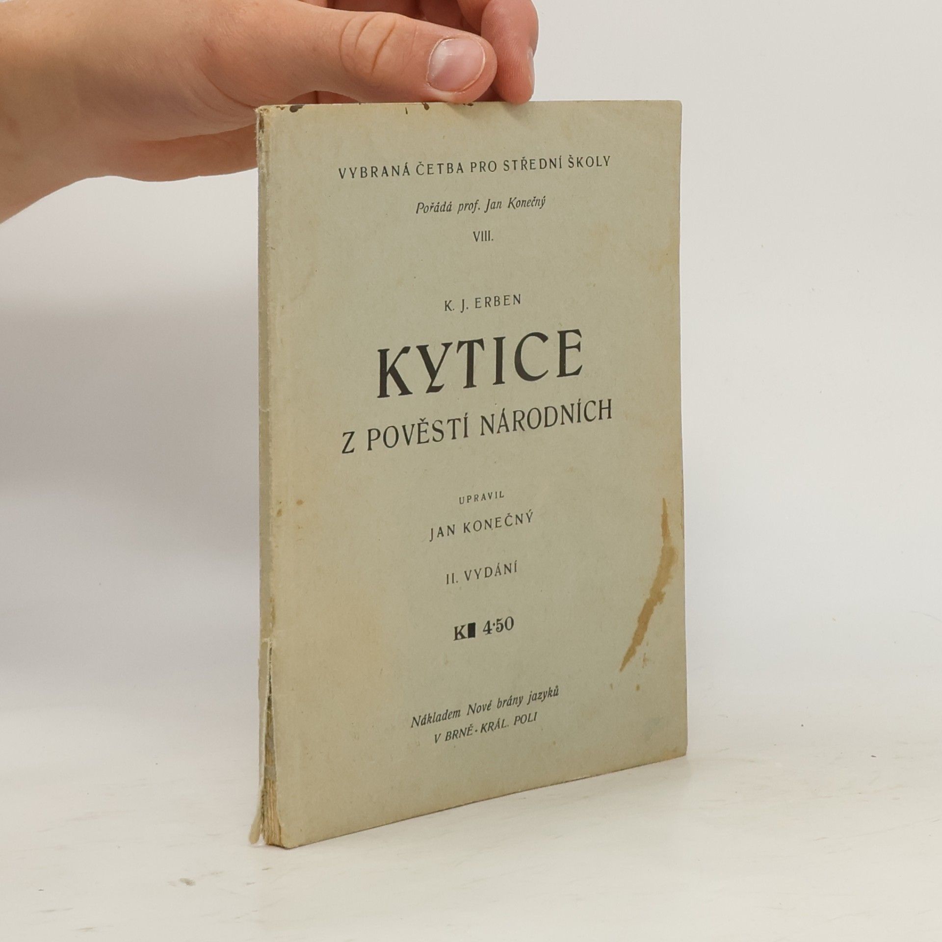 Jan Konečný Kytice z pověsti národních
