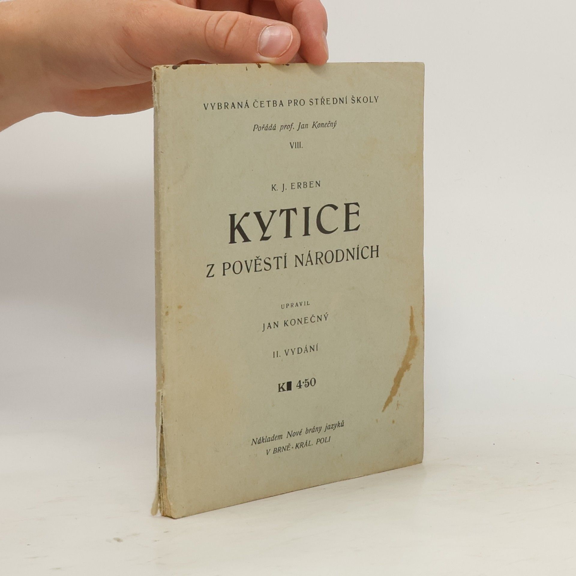 Jan Konečný Kytice z pověsti národních