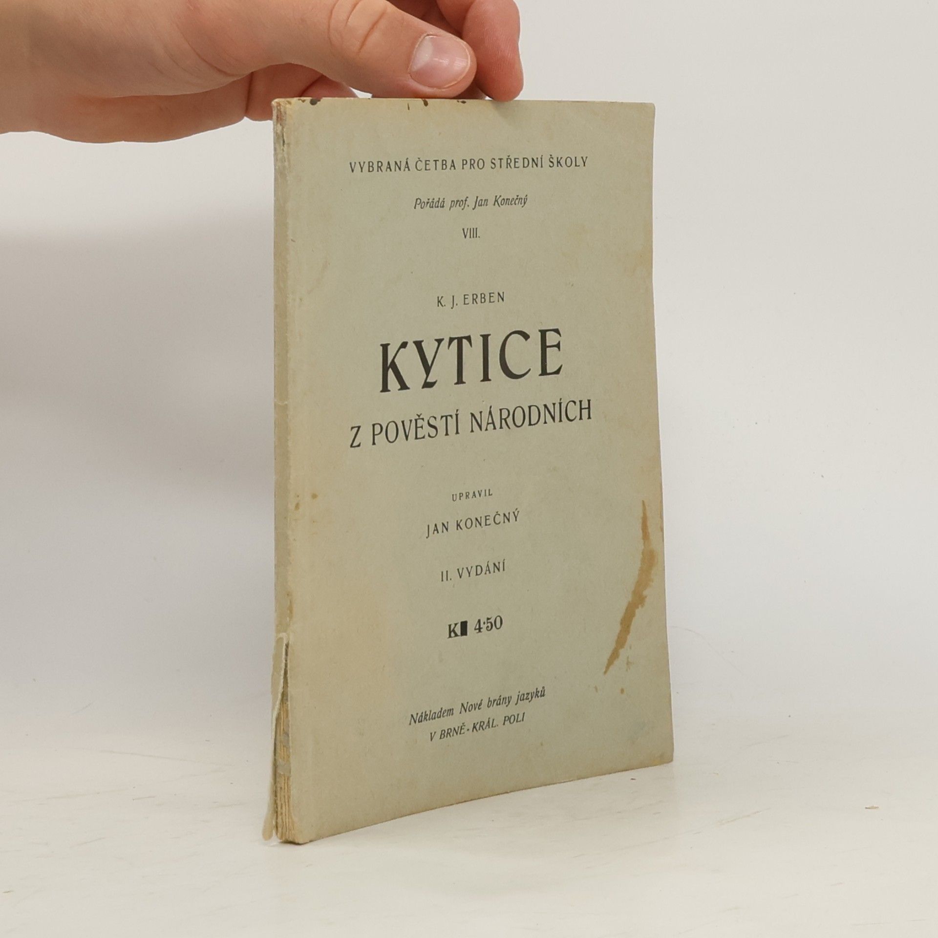 Jan Konečný Kytice z pověsti národních