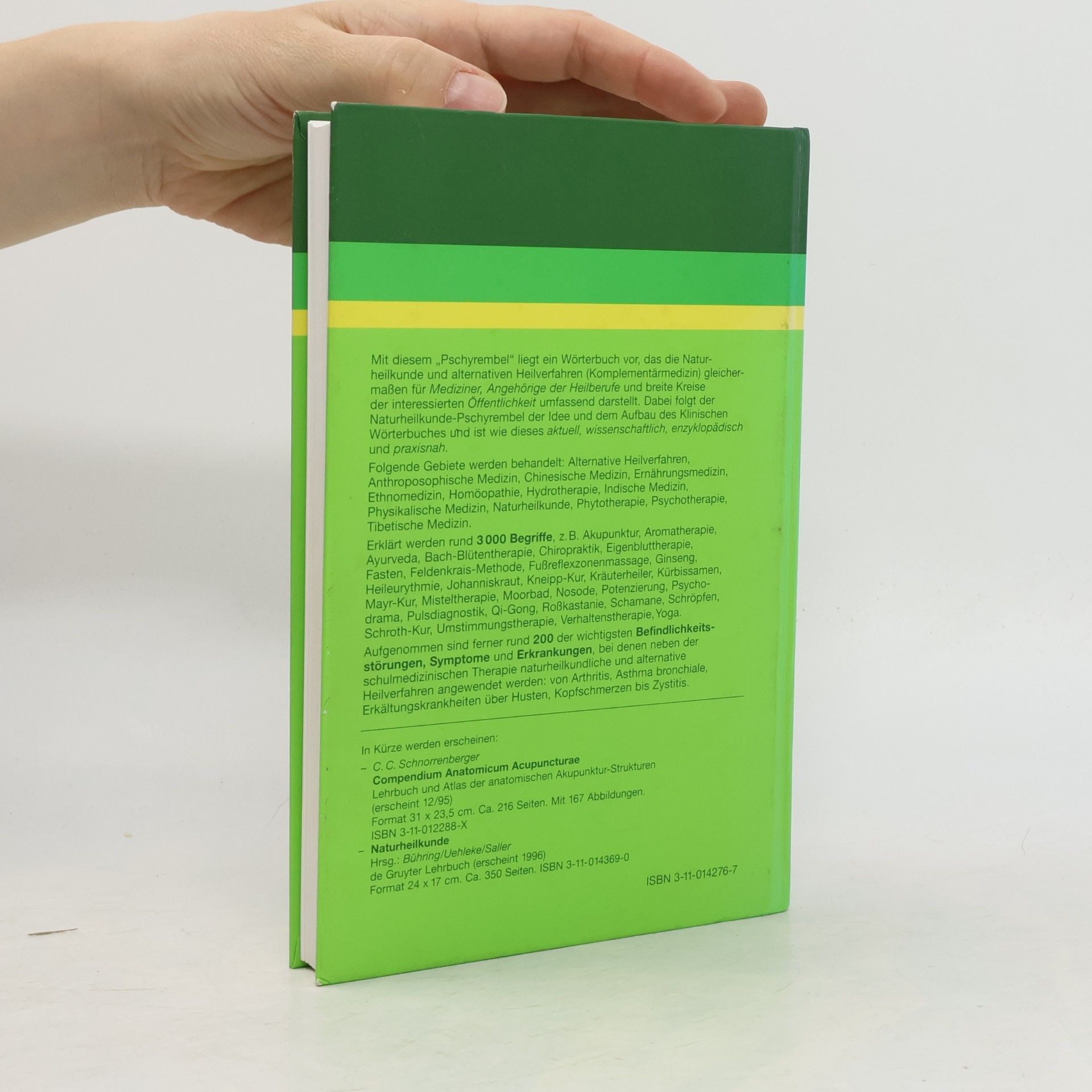 Willibald Pschyrembel Pschyrembel. Wörterbuch Naturheilkunde und alternative Heilverfahren