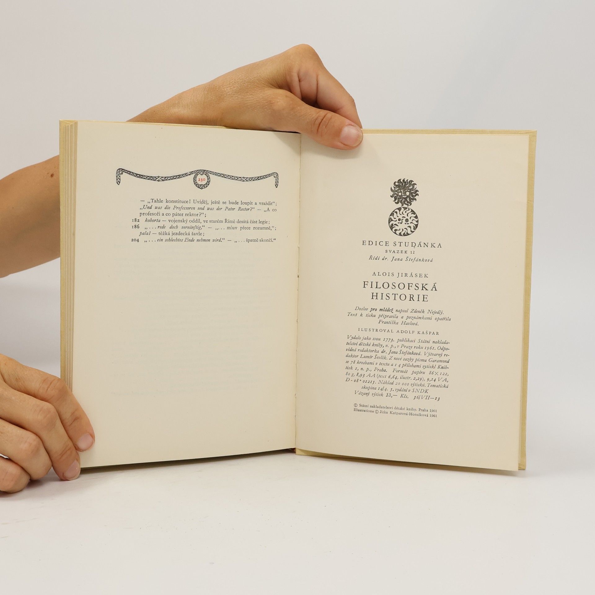 Alois Jirásek Filosofská historie