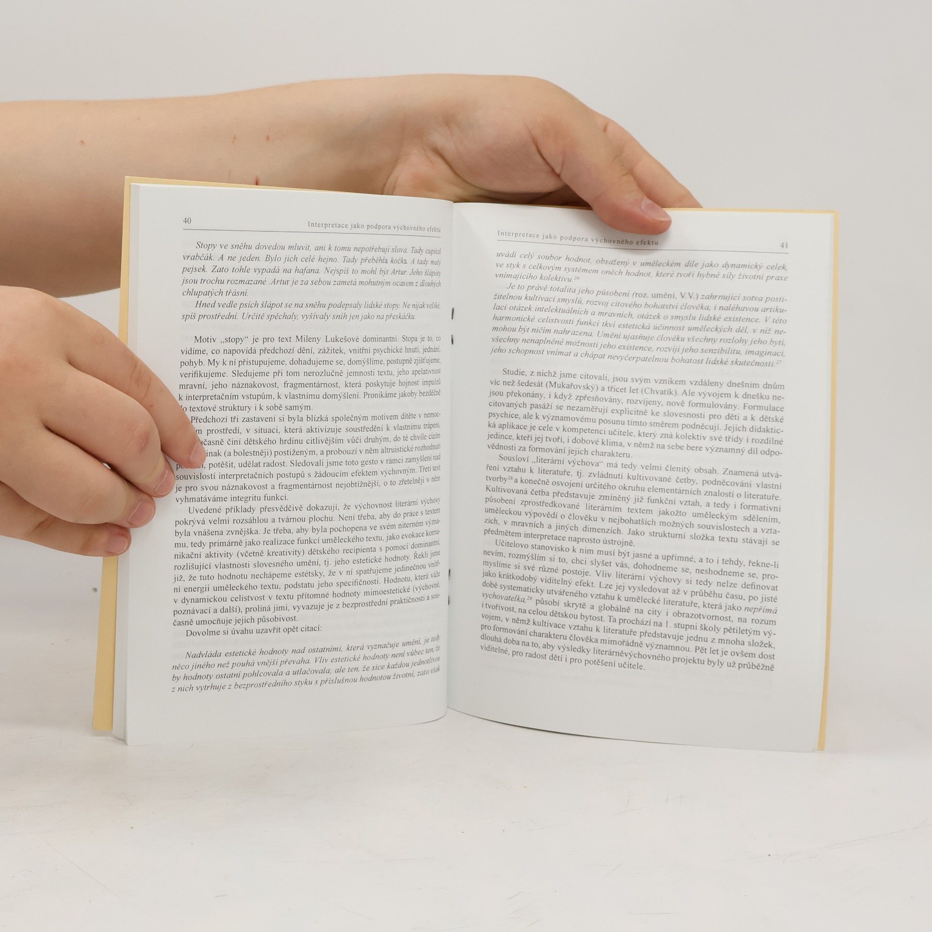 Věra Vařejková Pedagogická fakulta: Literárněvýchovná interpretace uměleckého textu na 1. stupni základní školy