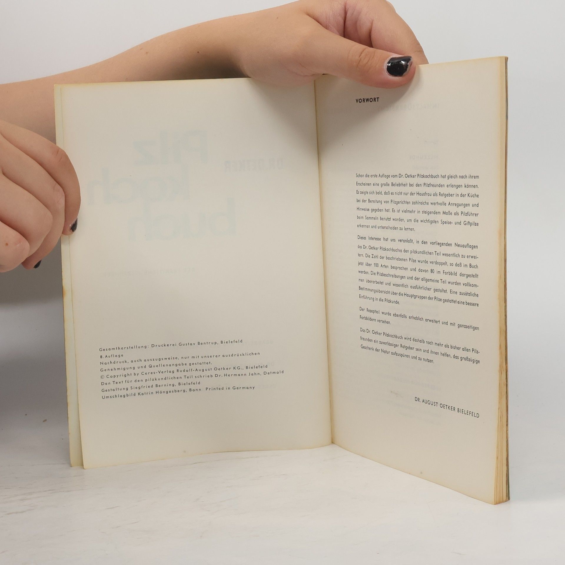 Various authors Pilz koch Buch