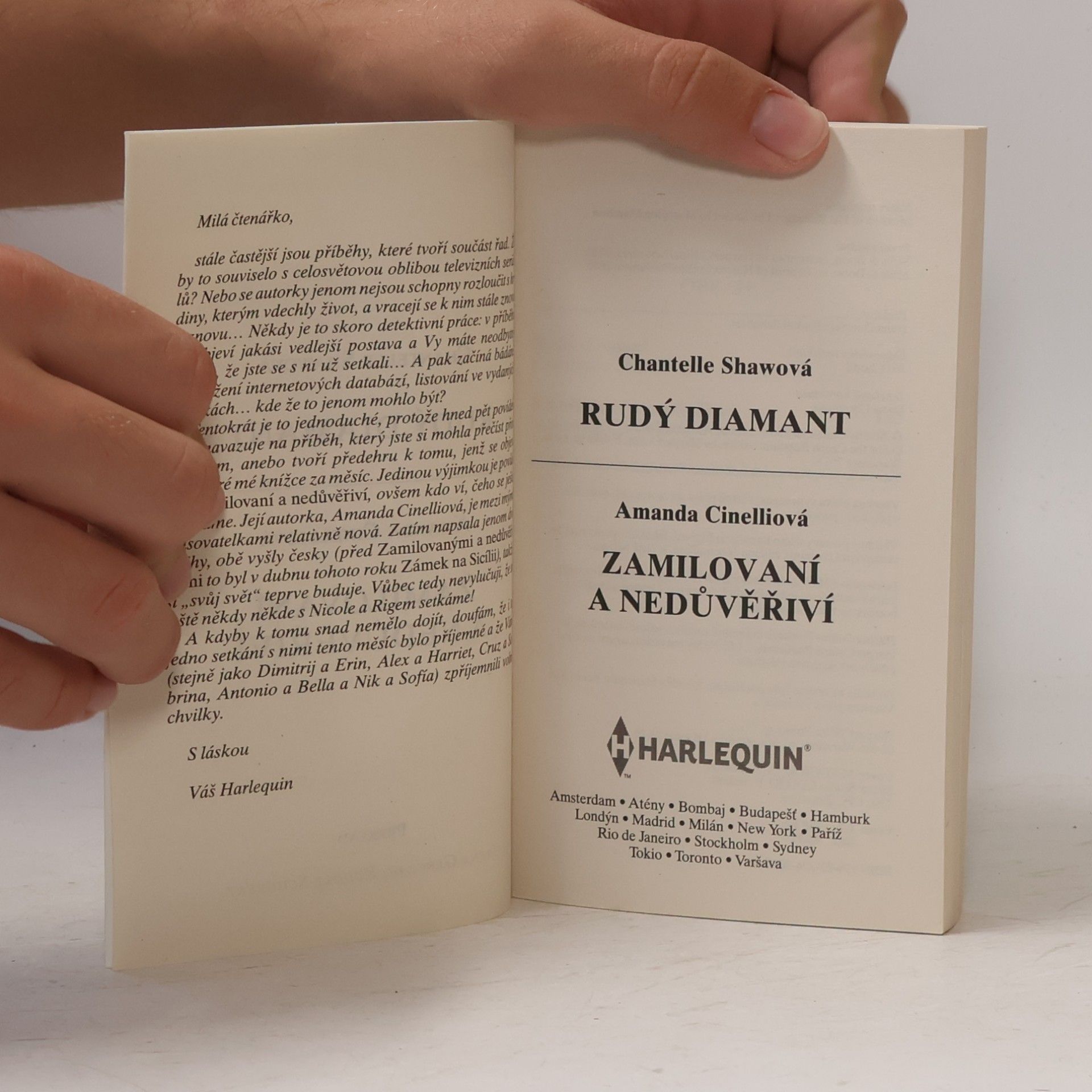 Chantelle Shaw Rudý diamant / Zamilovaní a nedůvěřiví