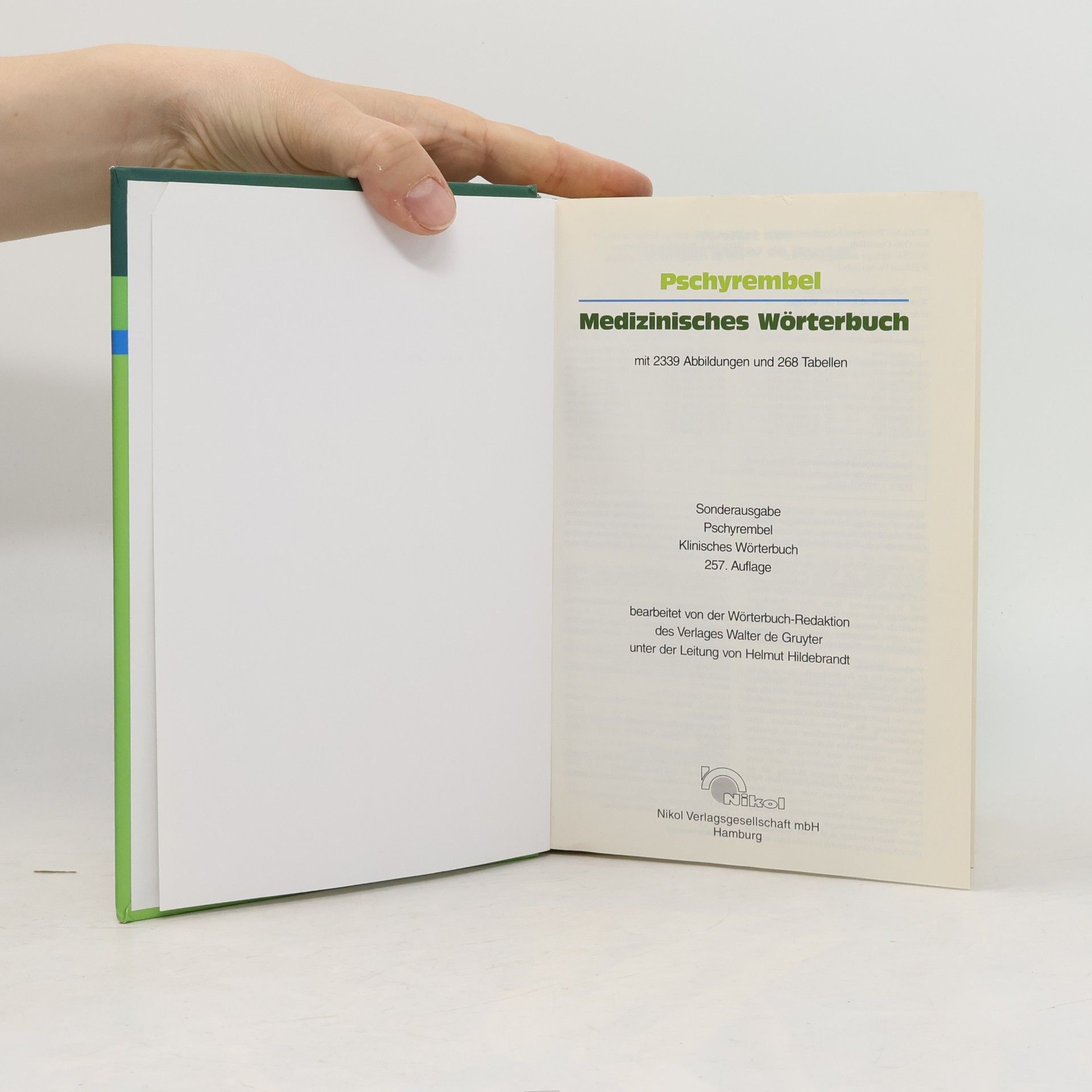 Willibald Pschyrembel Pschyrembel Medizinisches Wörterbuch