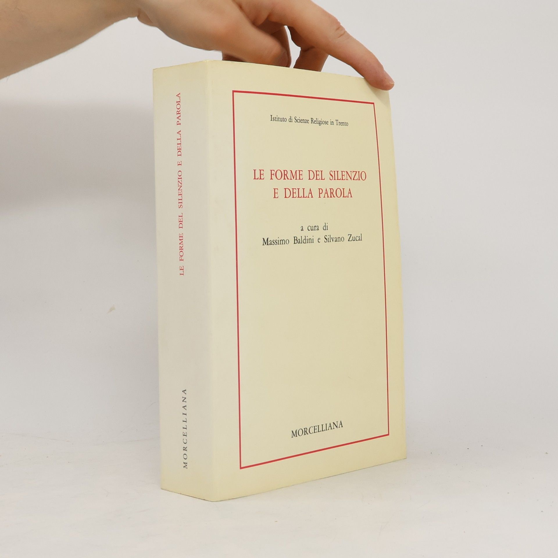 Religione e cultura. Ist. sc. relig. TN: Le forme del silenzio e della parola