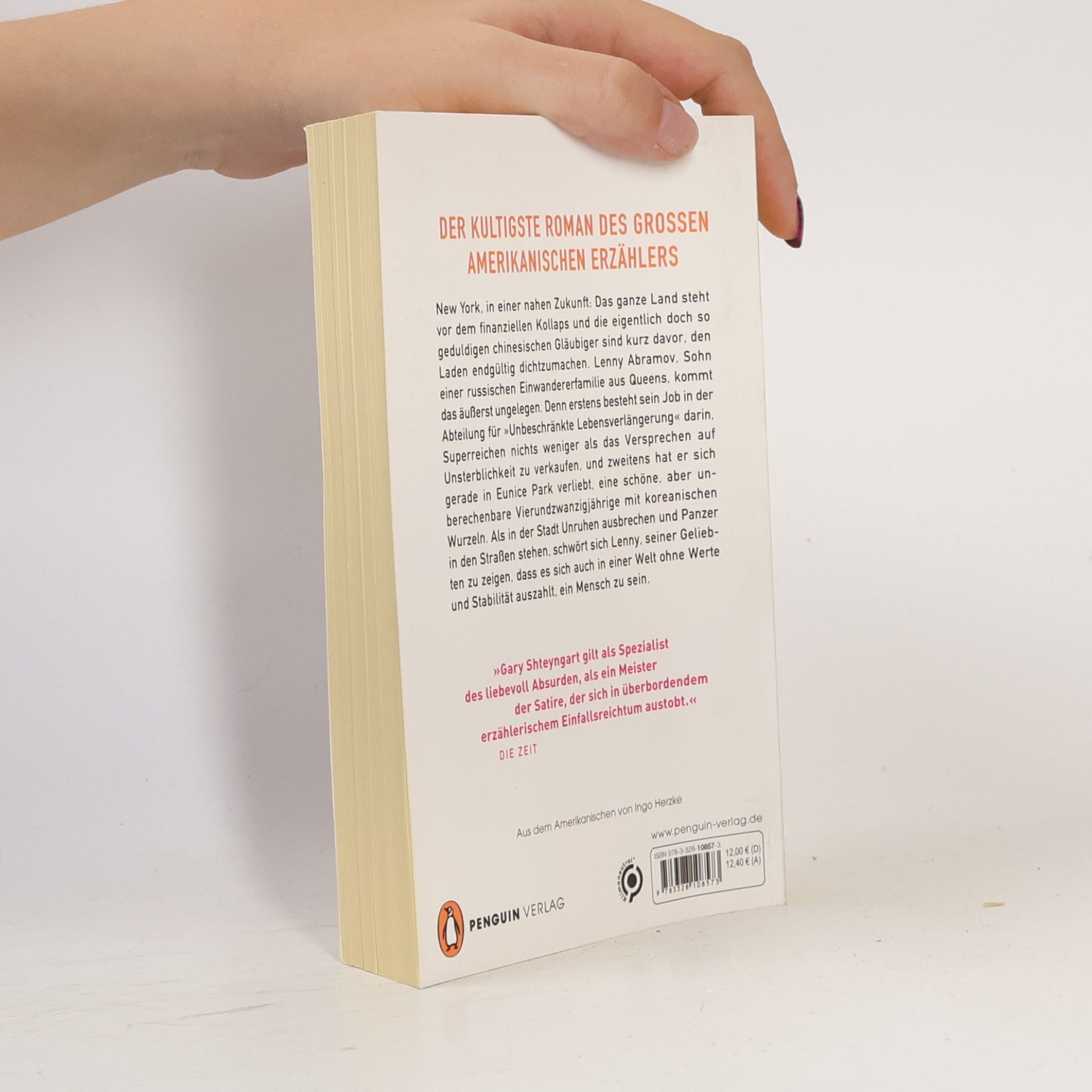 Gary Shteyngart Super Sad True Love Story