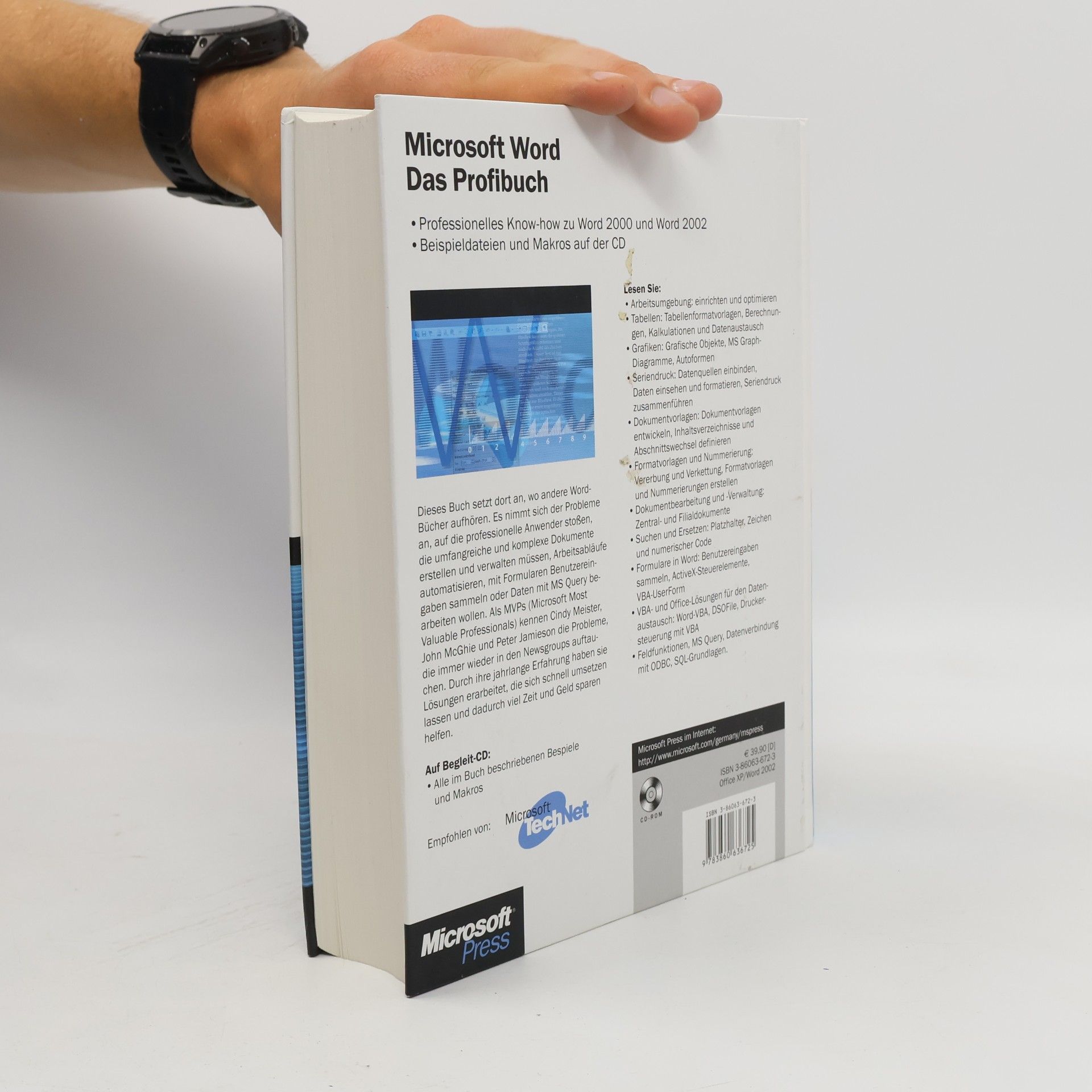 Cindy Meister Microsoft Word 2002 - das Profibuch