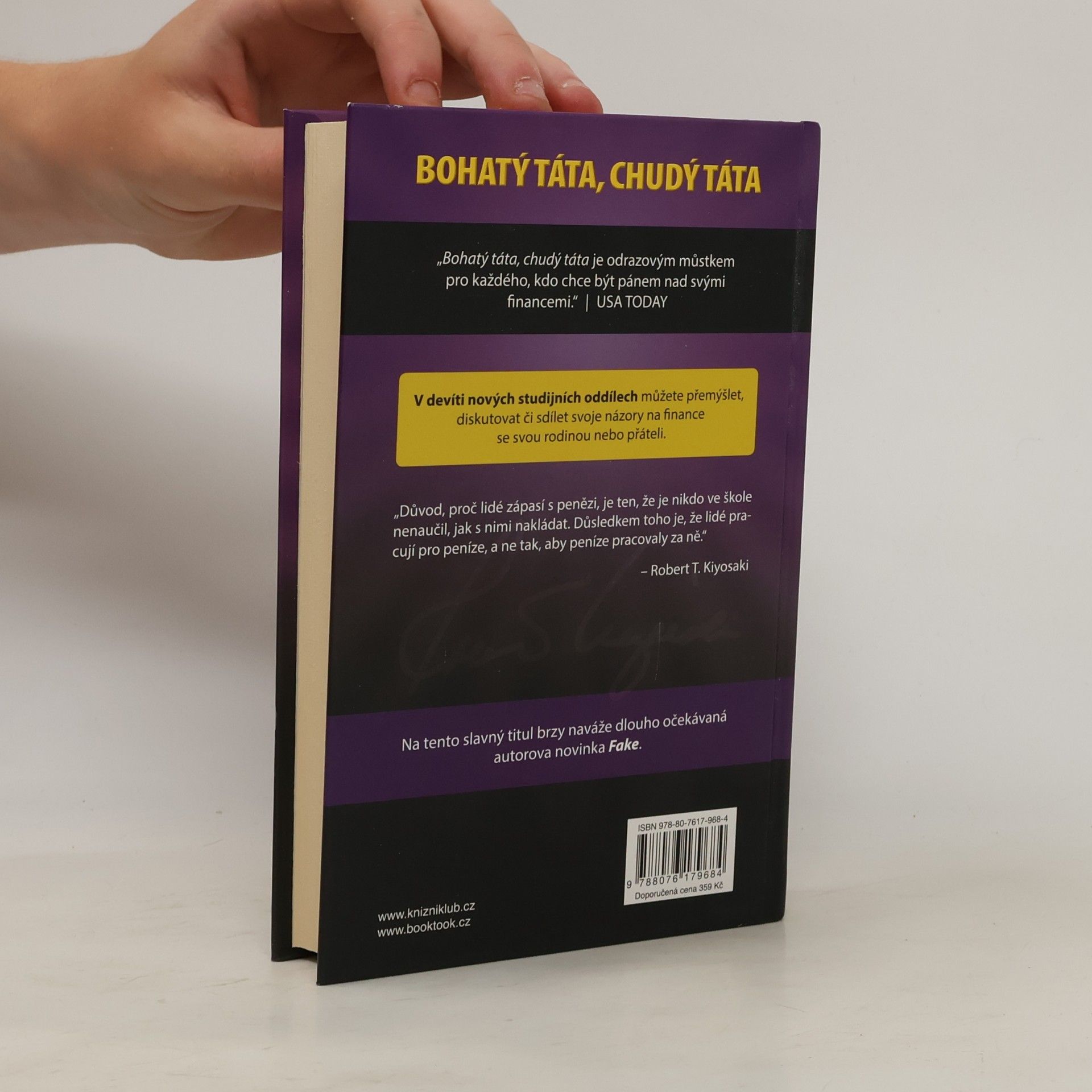 Robert Kiyosaki Bohatý táta, chudý táta