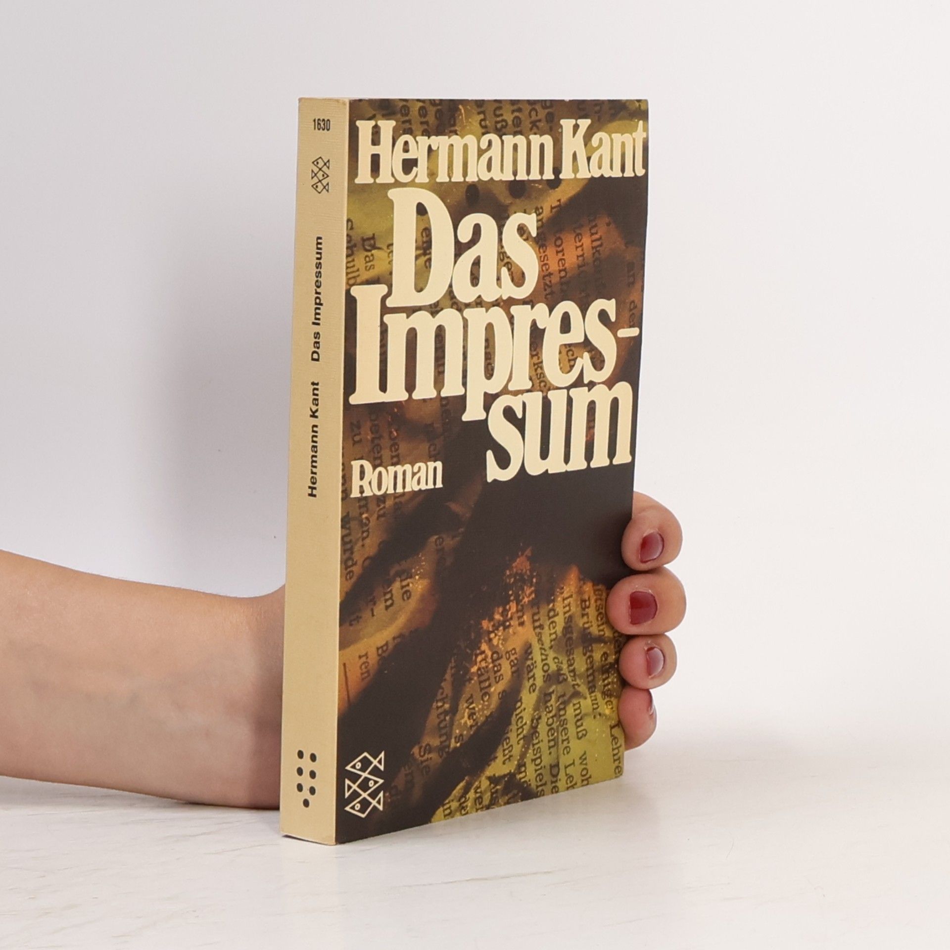 Hermann Kant Das Impressum