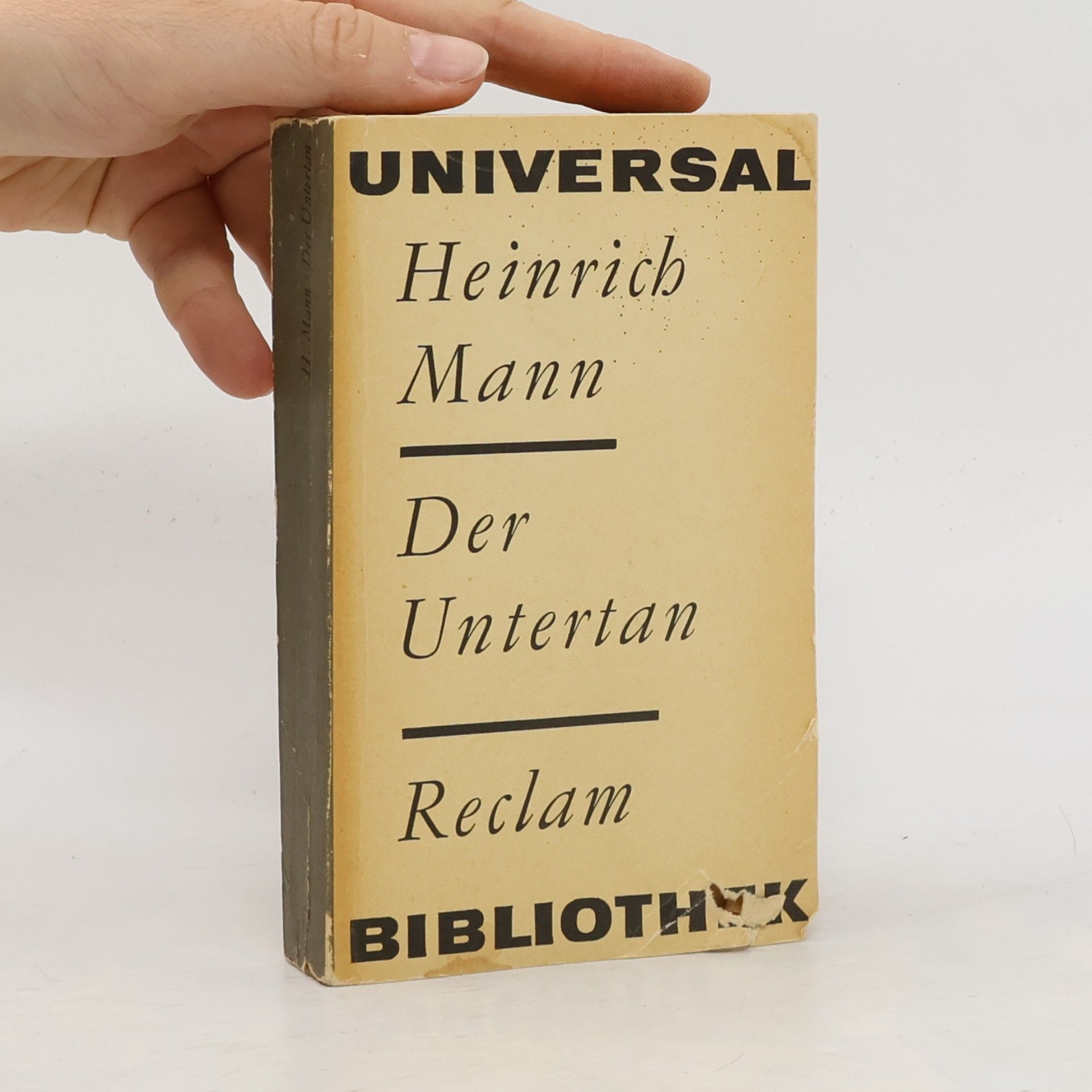 Heinrich Mann Der Untertan