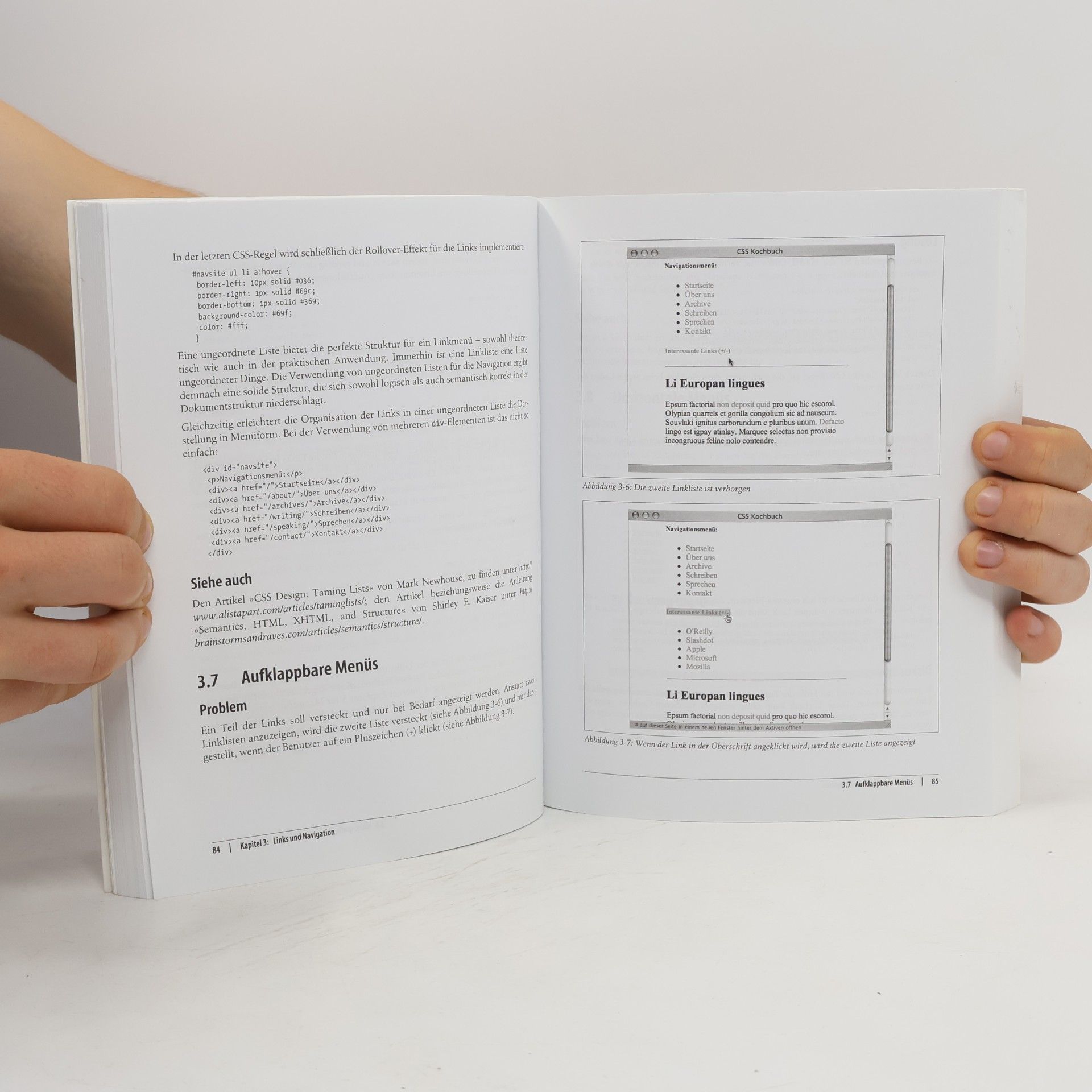 Christopher Schmitt CSS Kochbuch - Deutsche Ausgabe