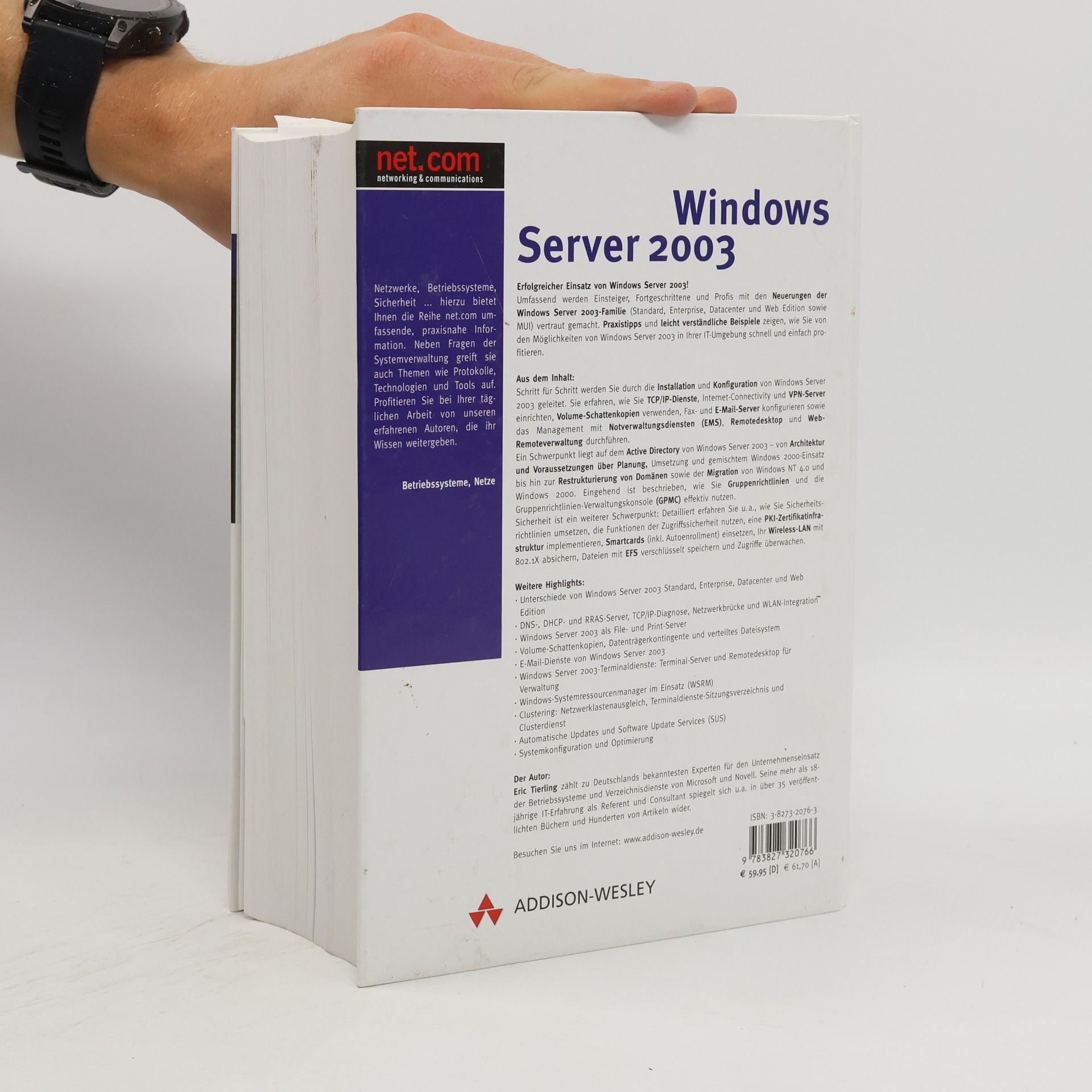 Eric Tierling net.com Networking & Communications: Windows Server 2003