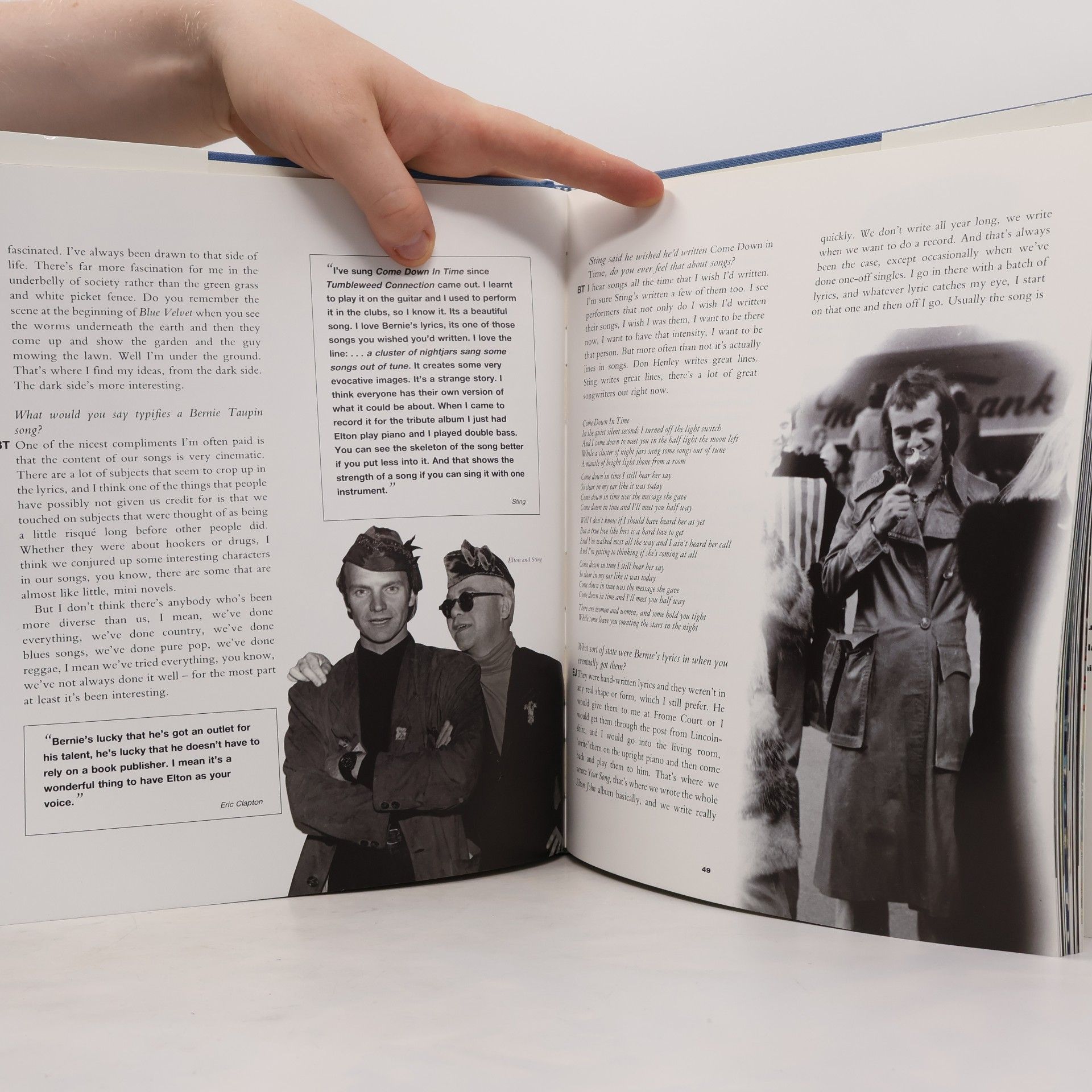 Sir Elton John Two Rooms. A Celebration of Elton John and Bernie Taupin