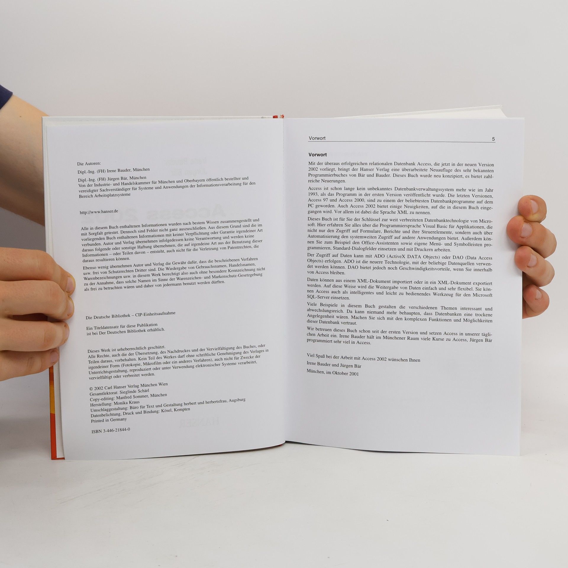 Irene Bauder Access-2002-Programmierung