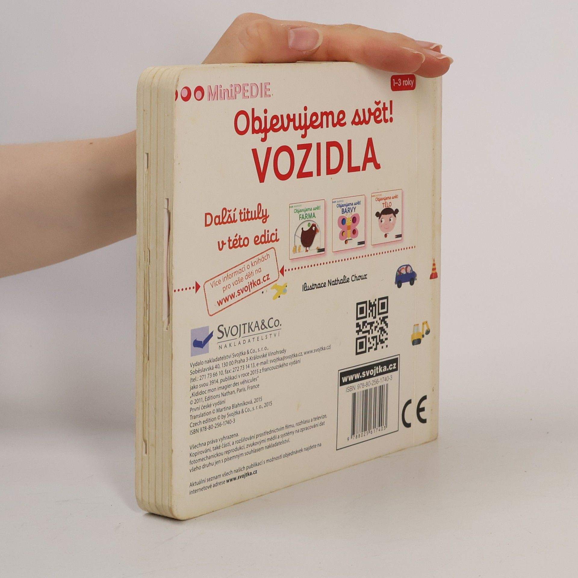 Nathalie Choux Objevujeme svět! Vozidla