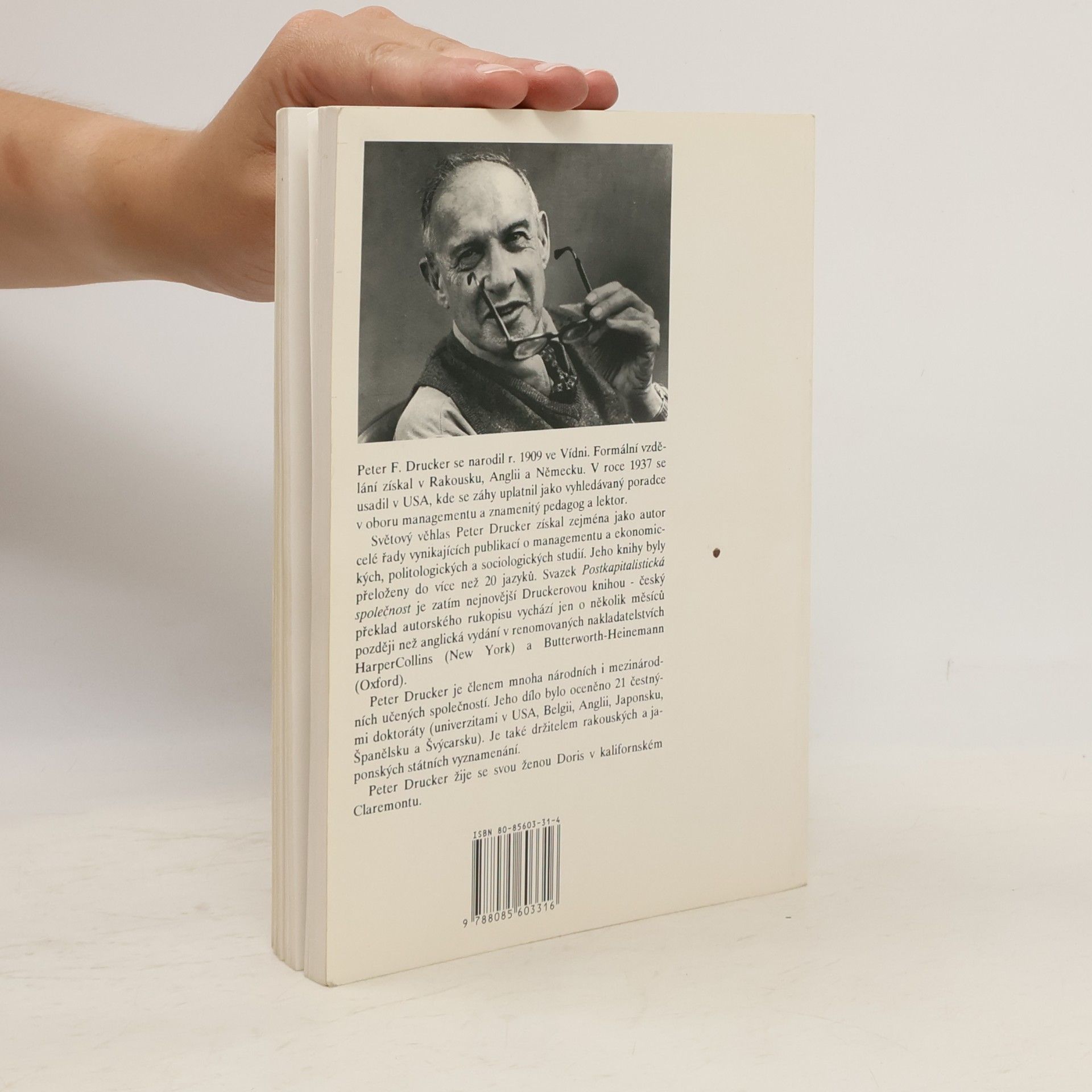 Peter Drucker Postkapitalistická společnost