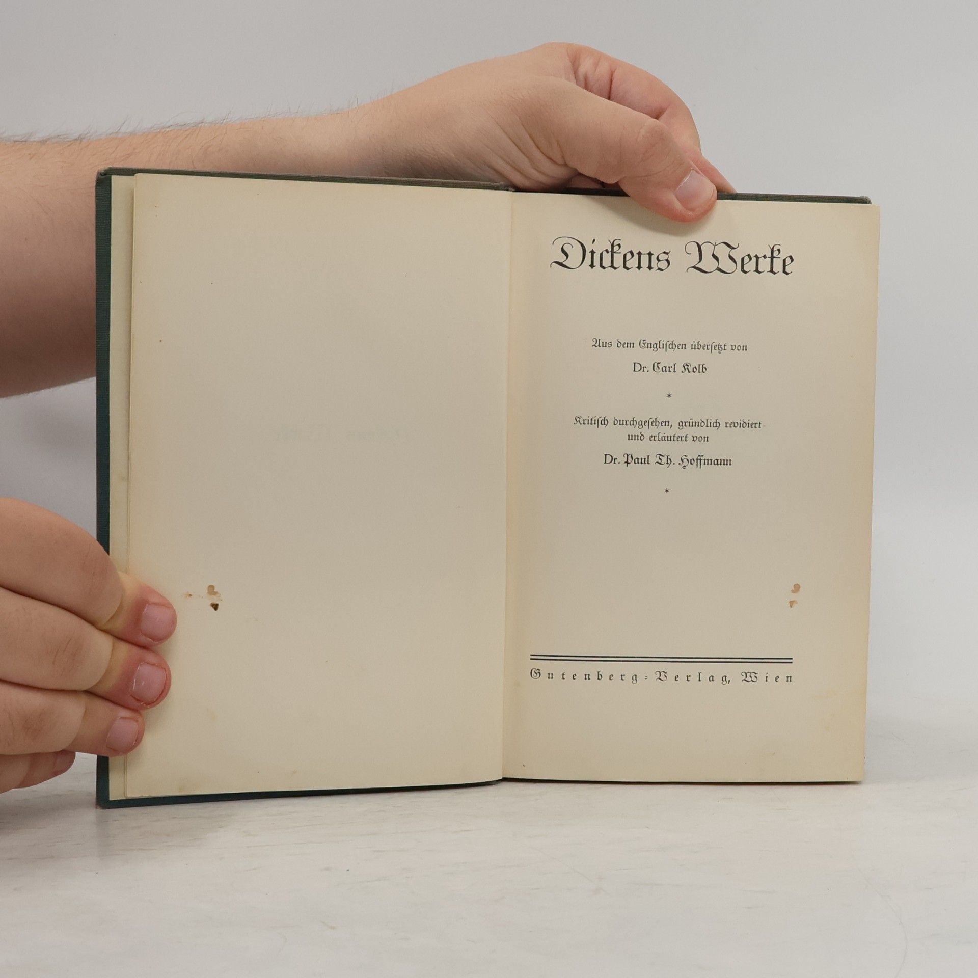 Charles Dickens Dickens Werke