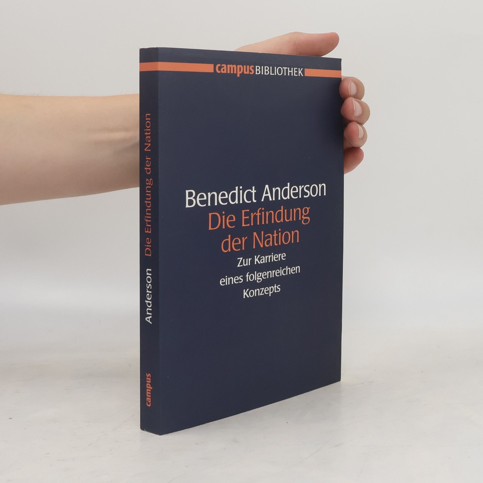 Benedict Anderson Die Erfindung der Nation