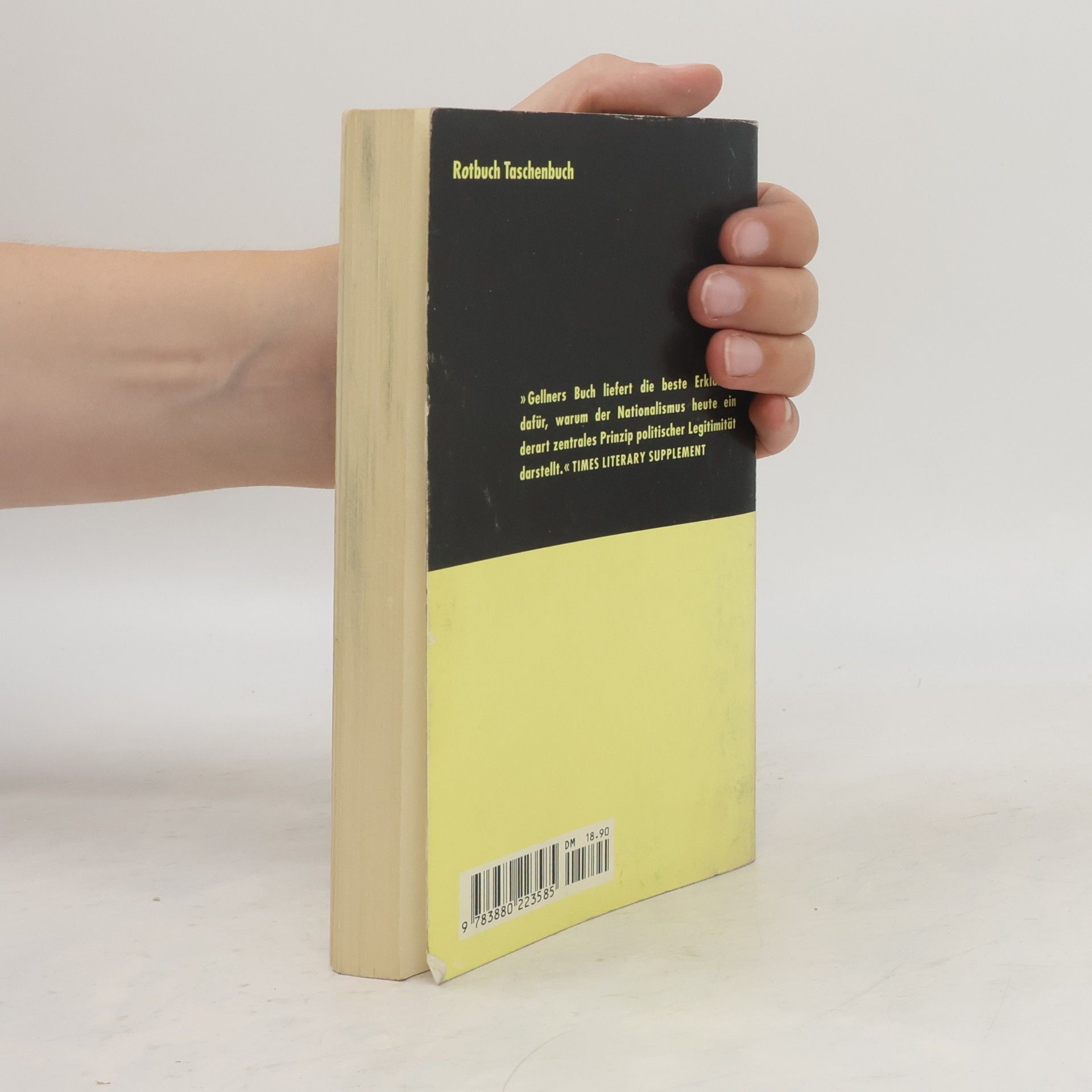 Ernest Gellner Rotbuch - 1008: Nationalismus und Moderne