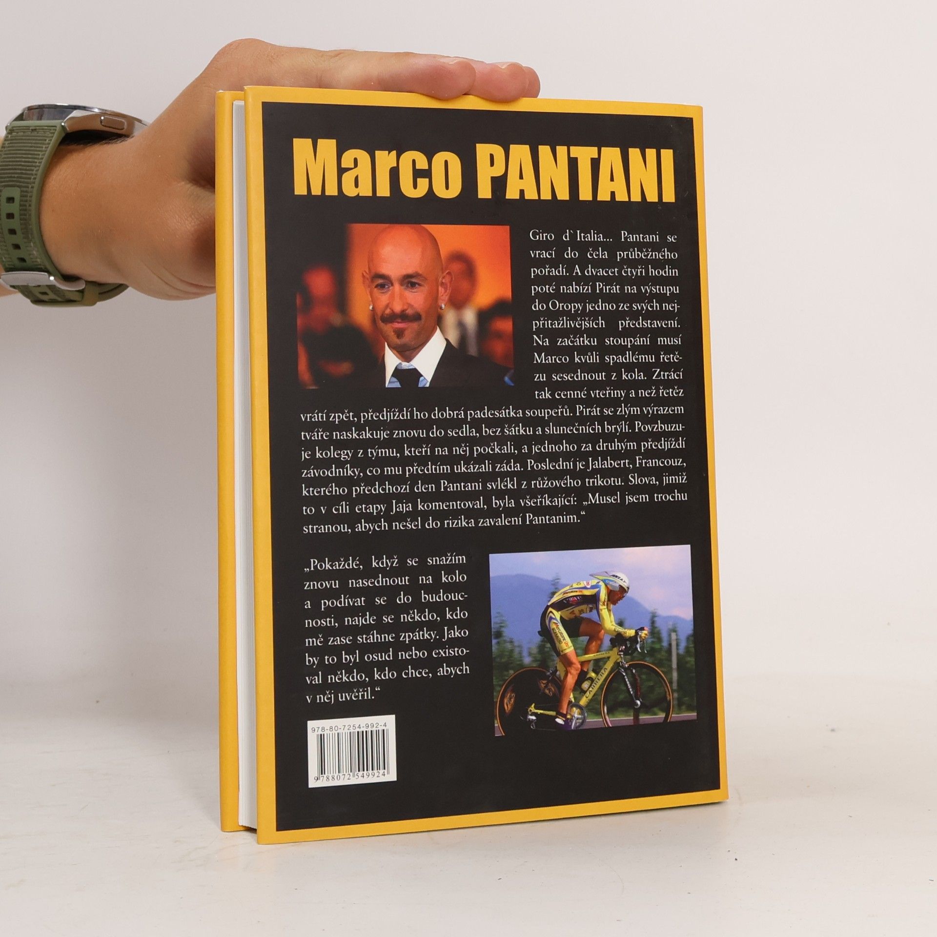 Manuela Ronchi Marco Pantani. Muž v úniku
