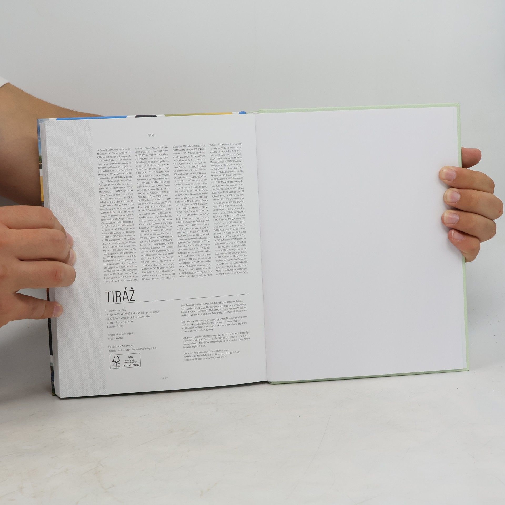 Various authors Prožijte Happy Weekend. 1 rok - 52 cílů po celé Evropě