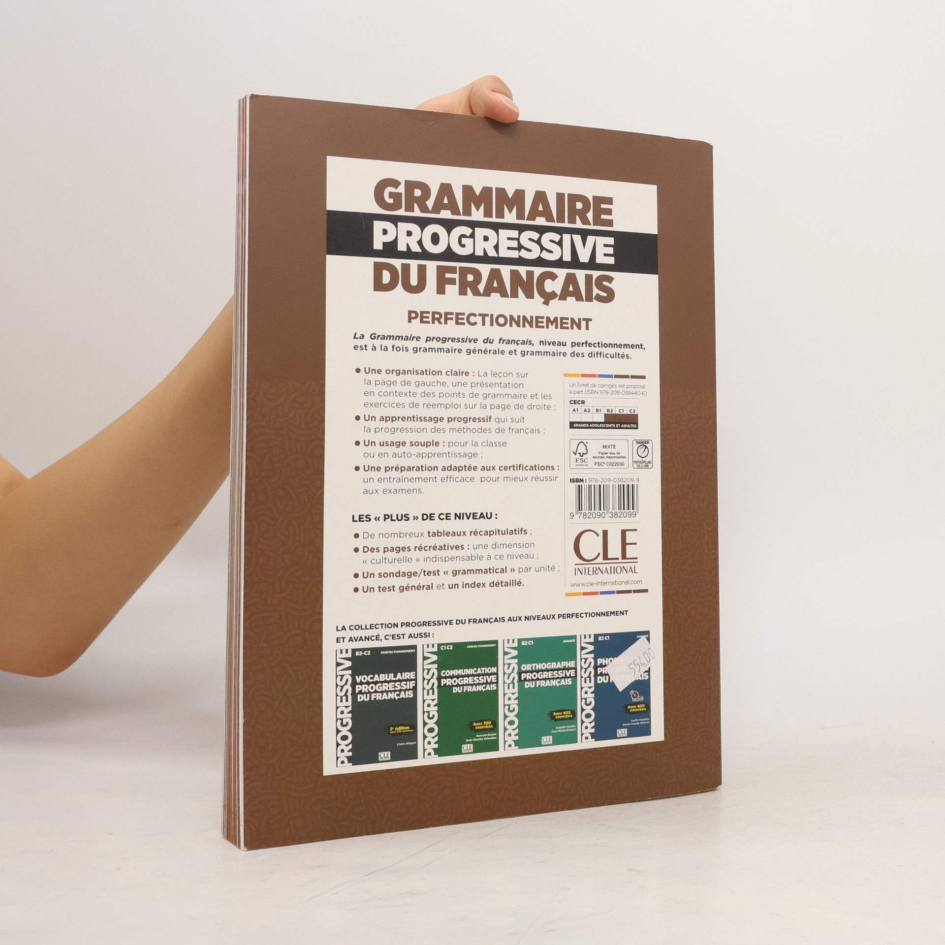 Maïa Grégoire Grammaire progressive du français avec 600 exercices : perfecionnement B2-C2