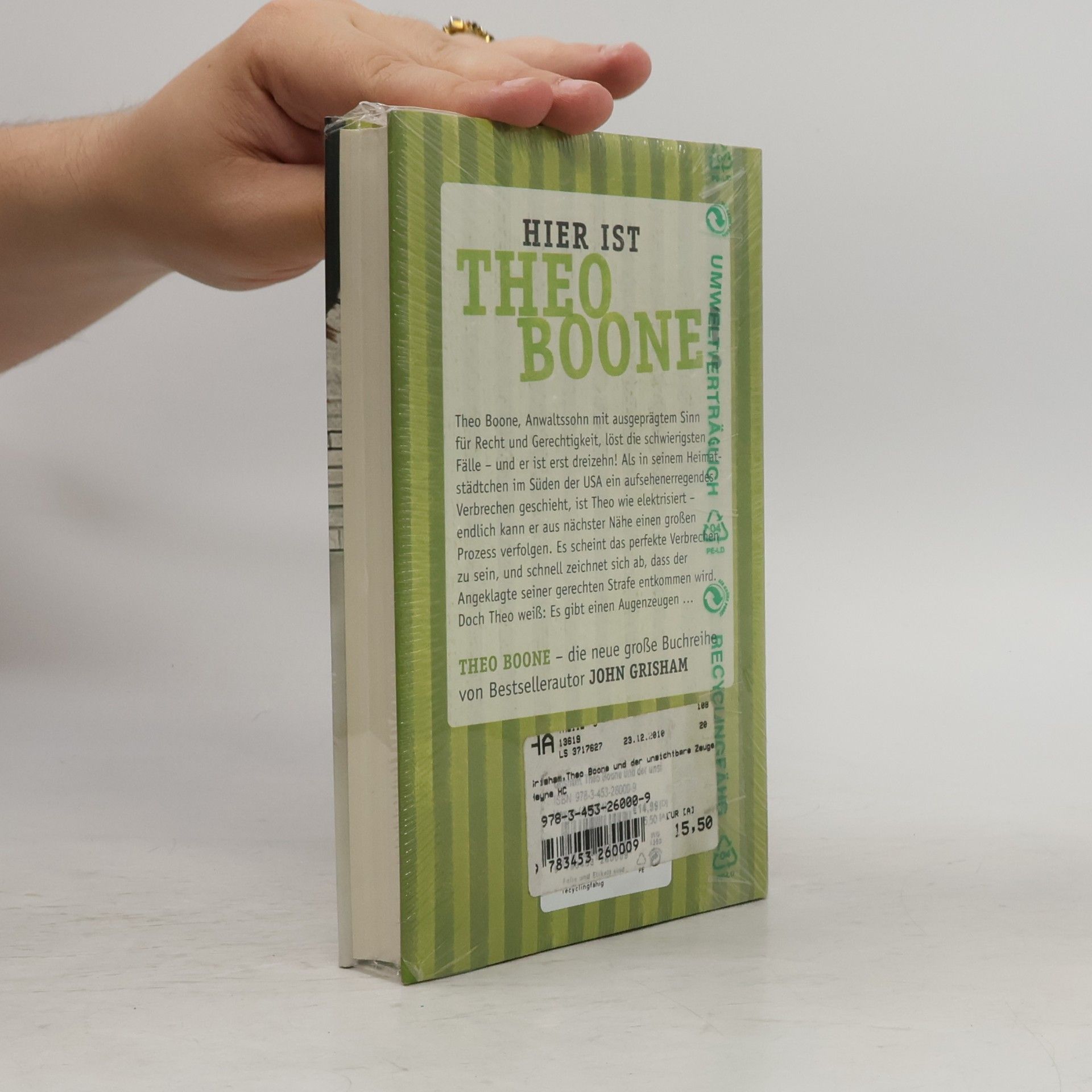 John Grisham Theo Boone und der unsichtbare Zeuge