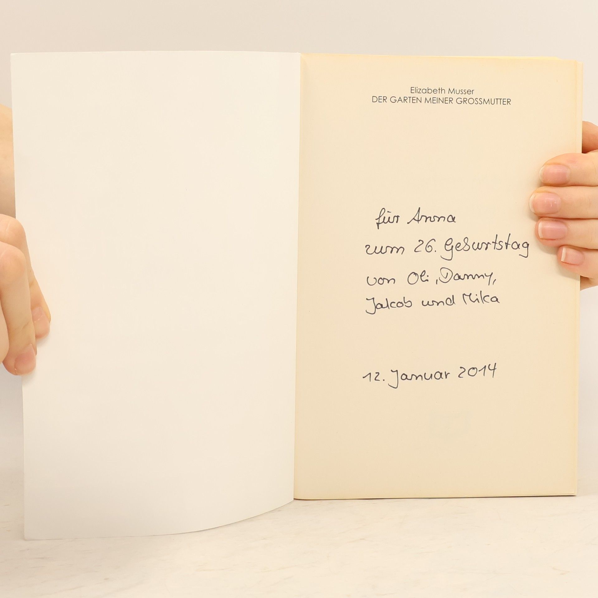 Elizabeth Musser Der Garten meiner Großmutter