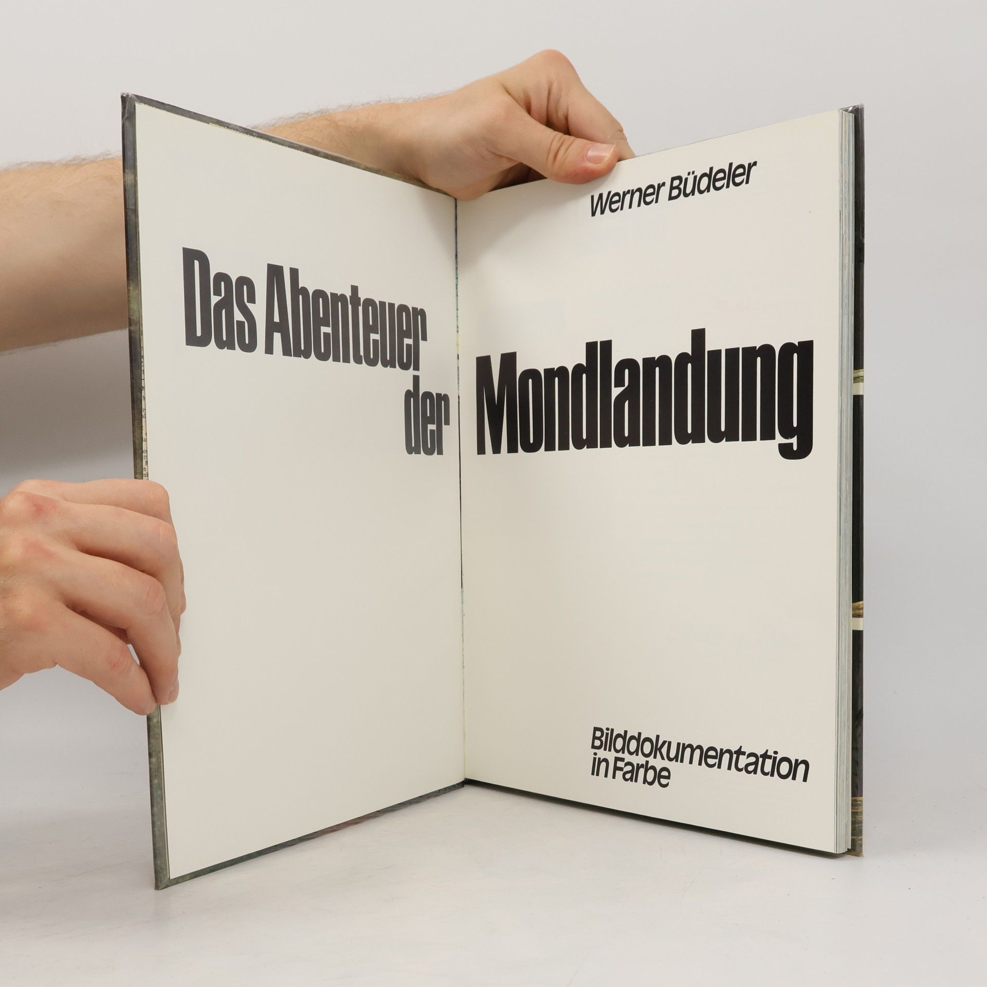 Werner Büdeler Das Abenteuer der Mondlandung