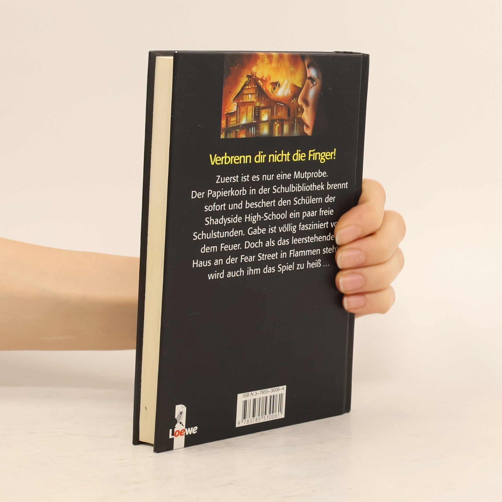 R. L. Stine Fear Street. Brandnarben. Gefährliches Spiel mit dem Feuer.