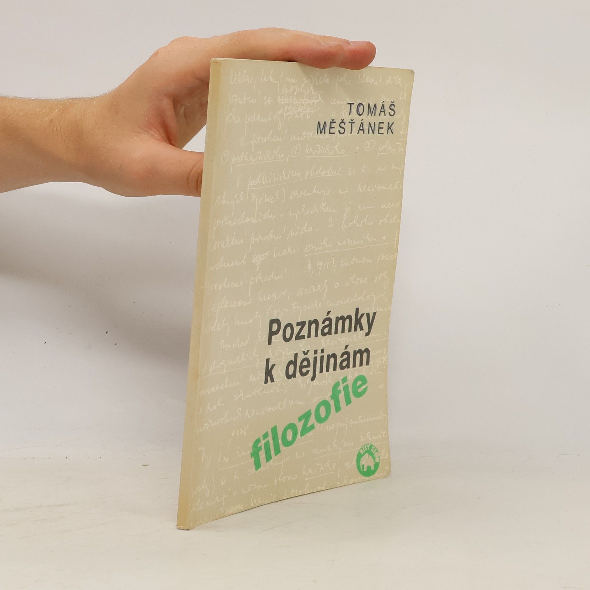 Tomáš Měšťánek Poznámky k dějinám filozofie