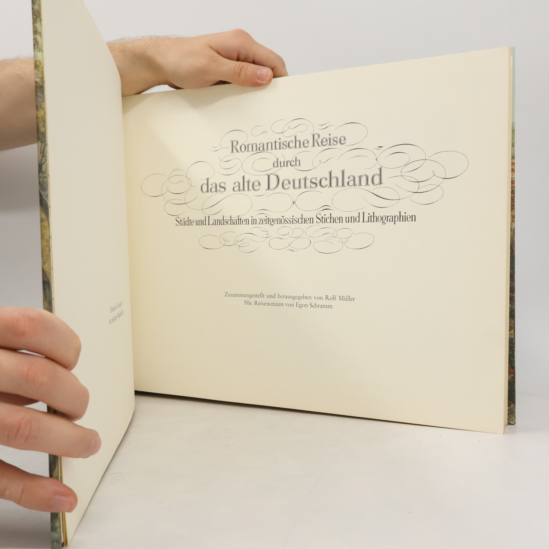 Egon Schramm Romantische Reise durch das alte Deutschland