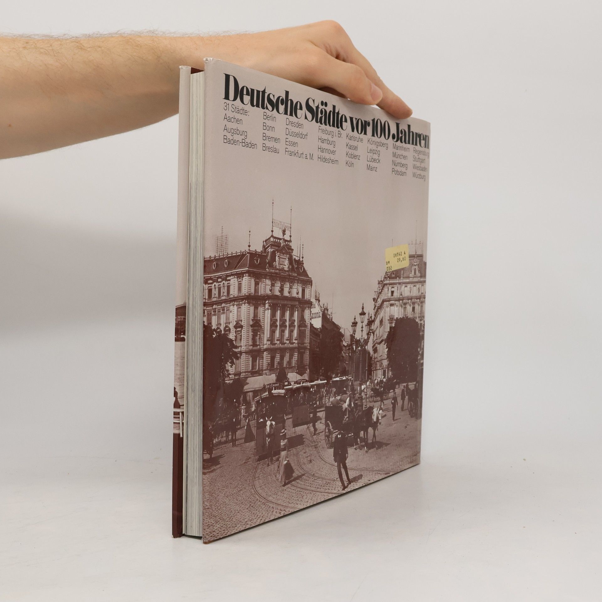 Collectif d'auteurs Deutsche Städte vor 100 Jahren