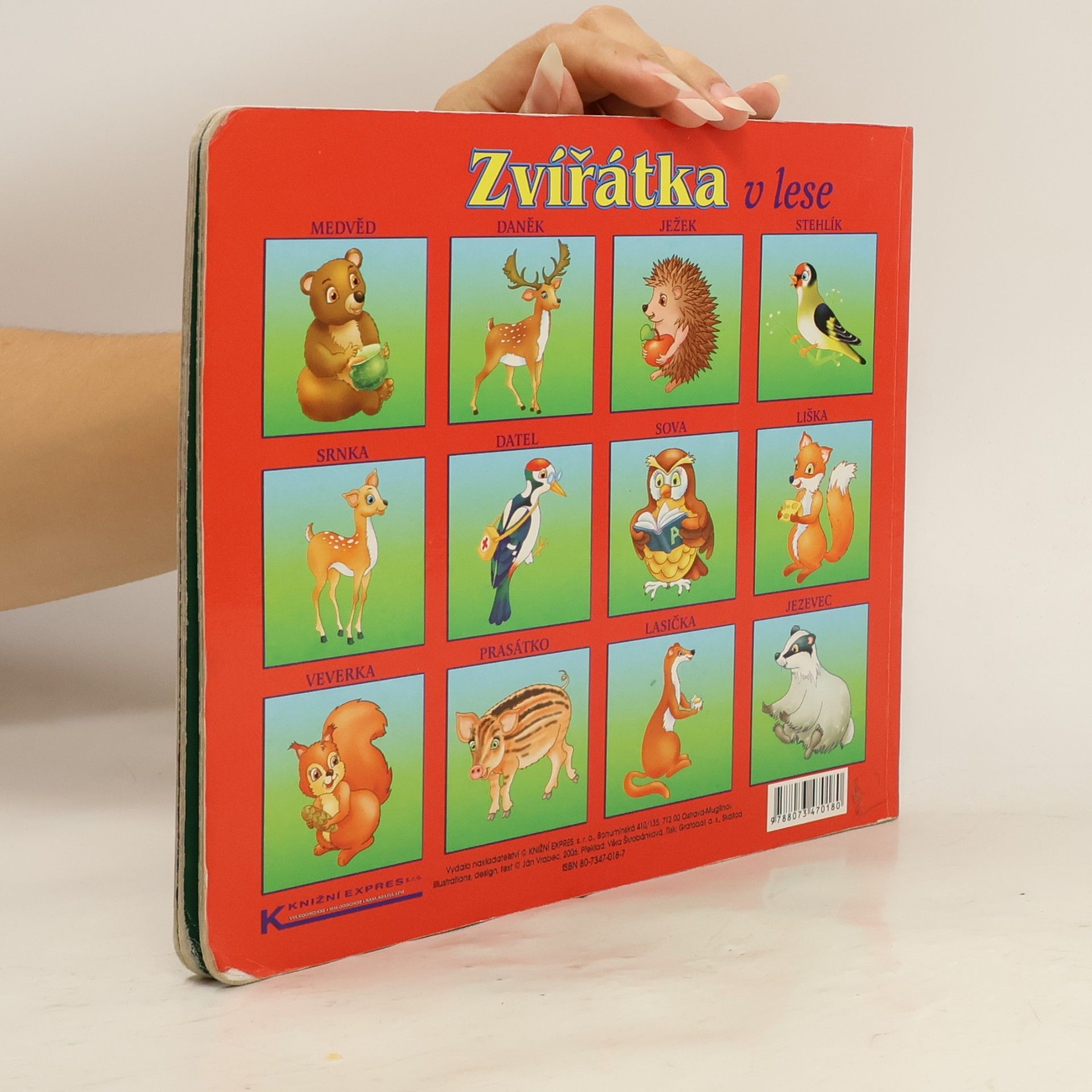 Ján Vrabec Zvířátka v lese