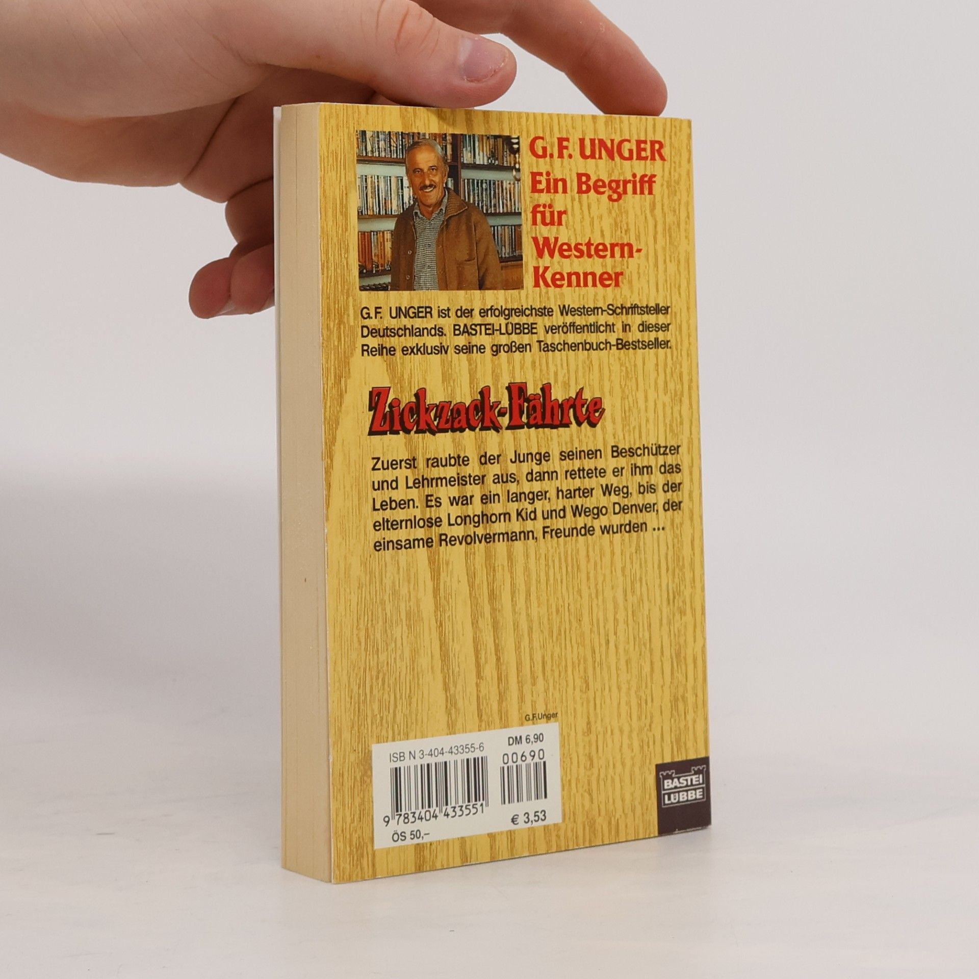 G. F. Unger G. F. Unger Bestseller. Bastei Lübbe Taschenbücher - 690: Zickzack-Fährte