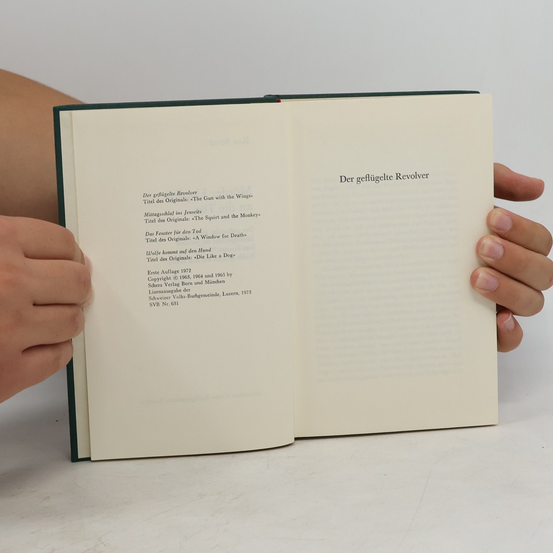 Rex Stout Mörder klopfen an die Tür
