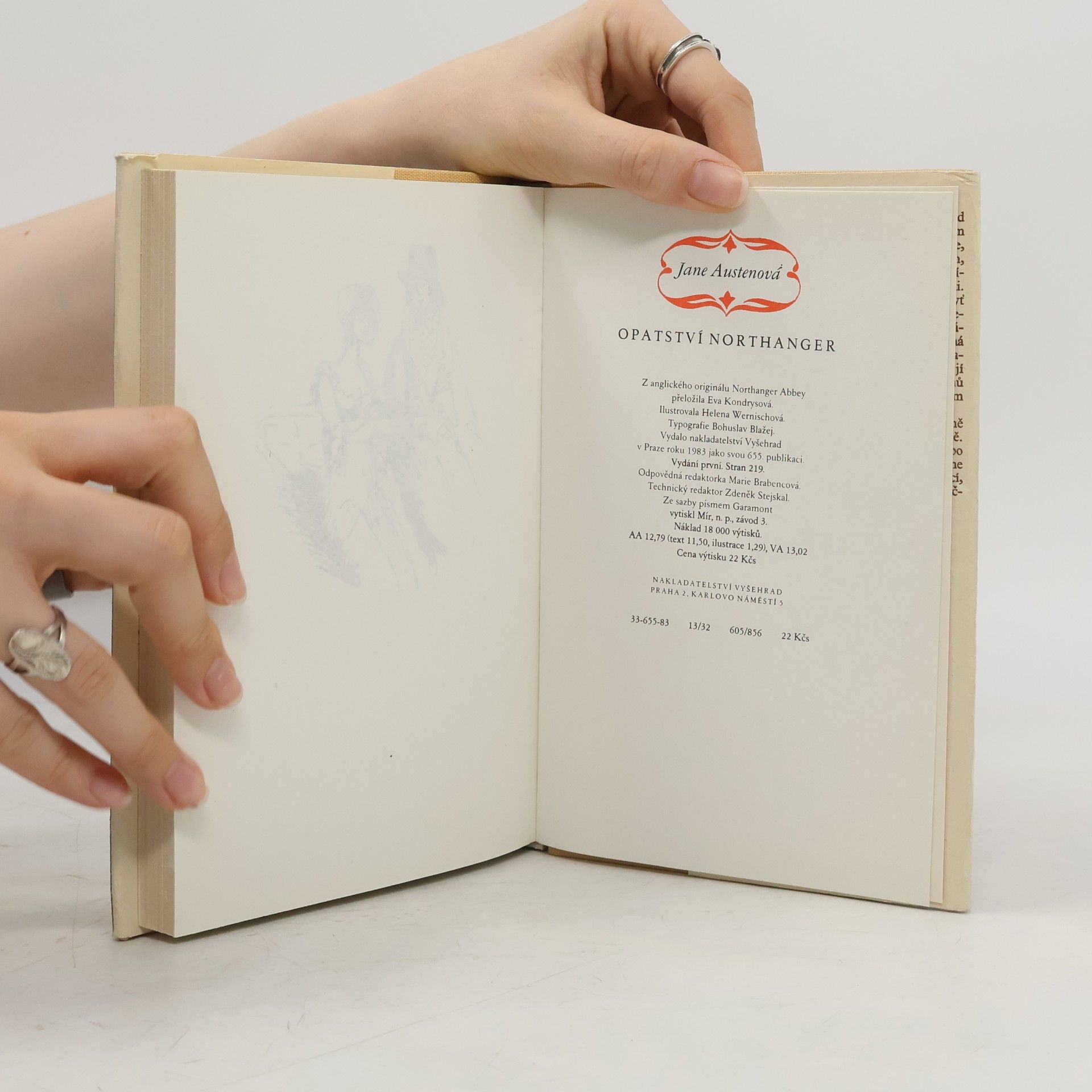 Jane Austen Opatství Northanger