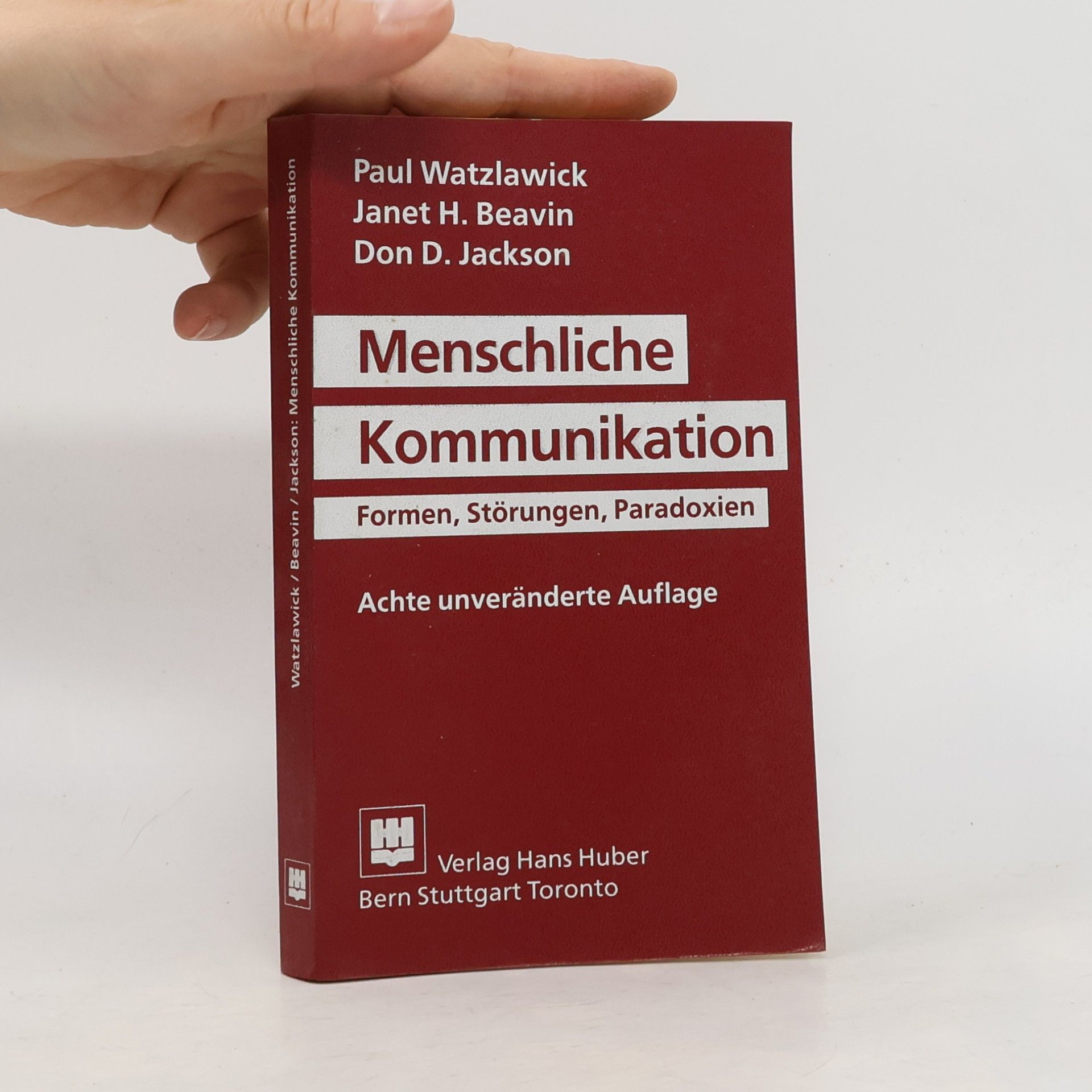 Paul Watzlawick Menschliche Kommunikation