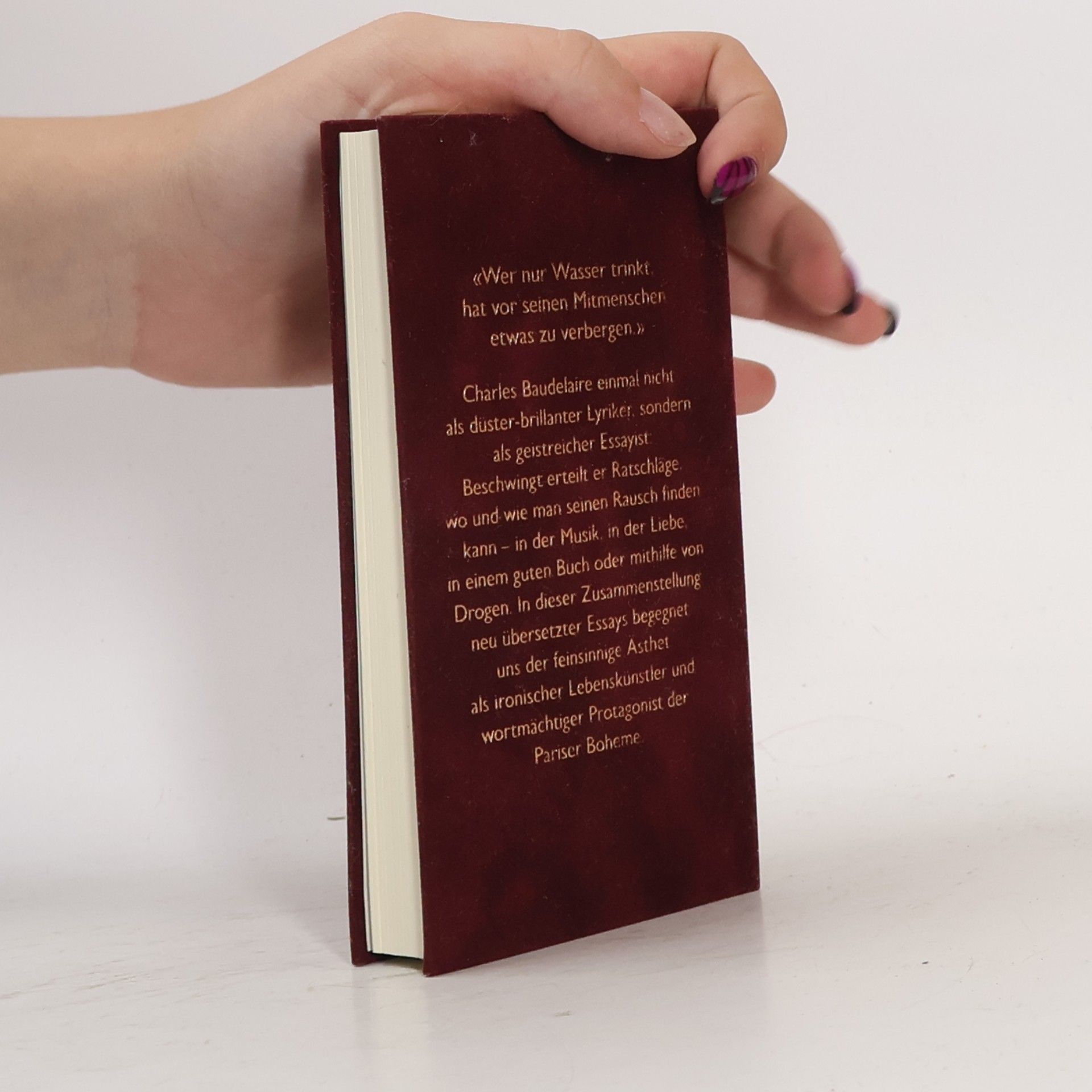 Charles Baudelaire Wein und Haschisch